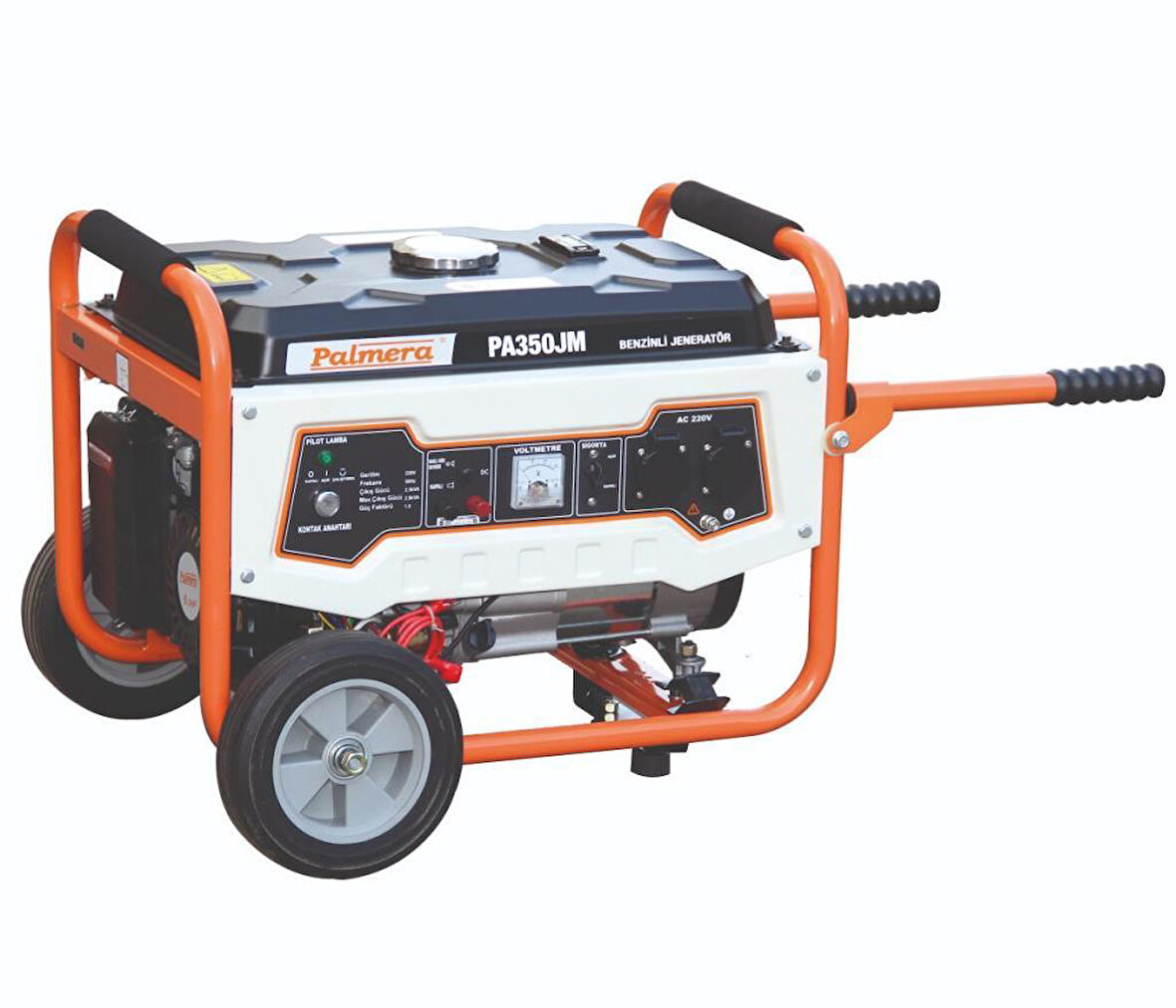 PALMERA 350JM5 MONOFAZE MARŞLI BENZİNLİ JENERATÖR 6,5 HP EURO5 MOTOR