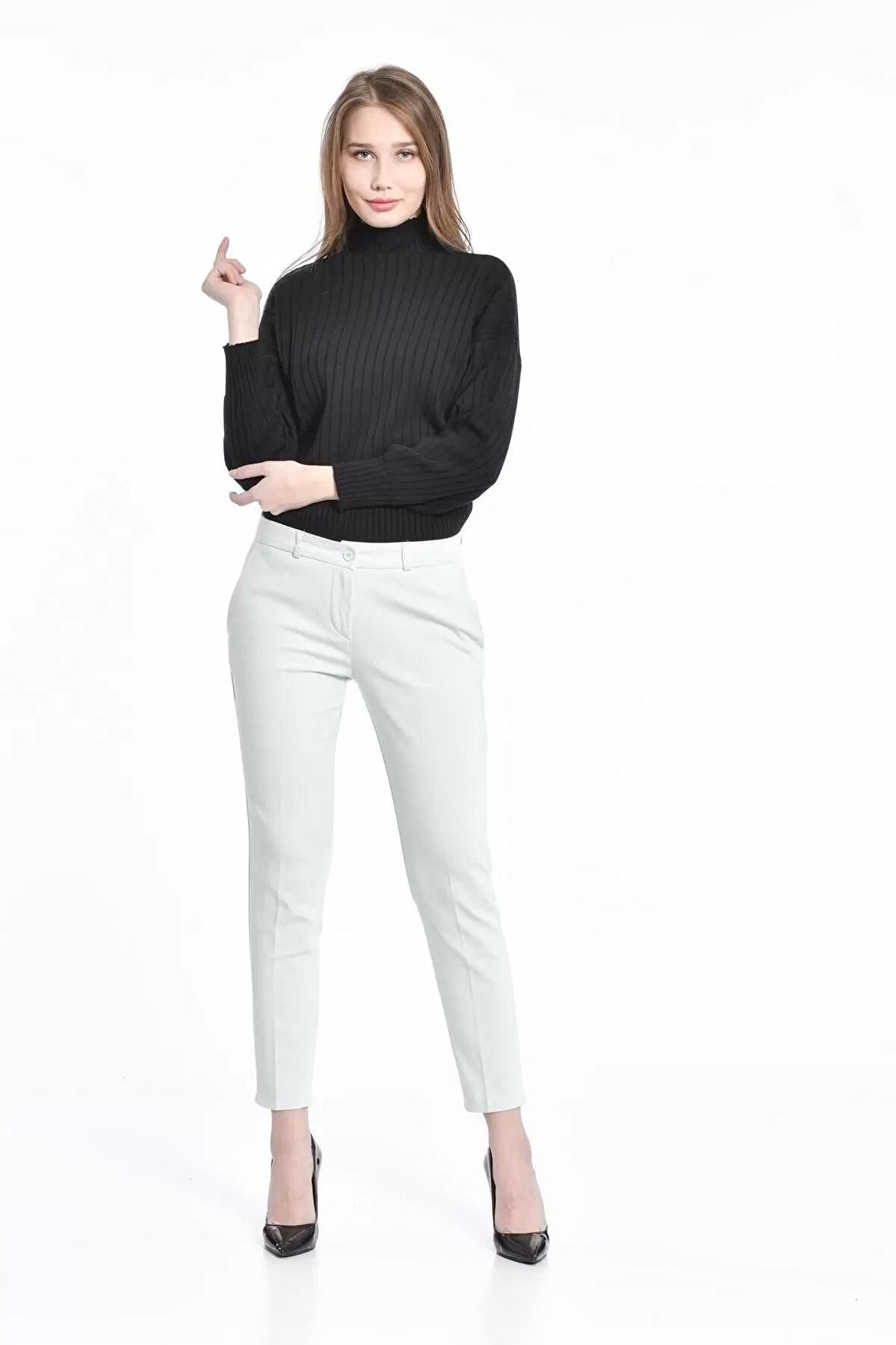 Dacia Buz Mavi Bilek Kadın Pantolon