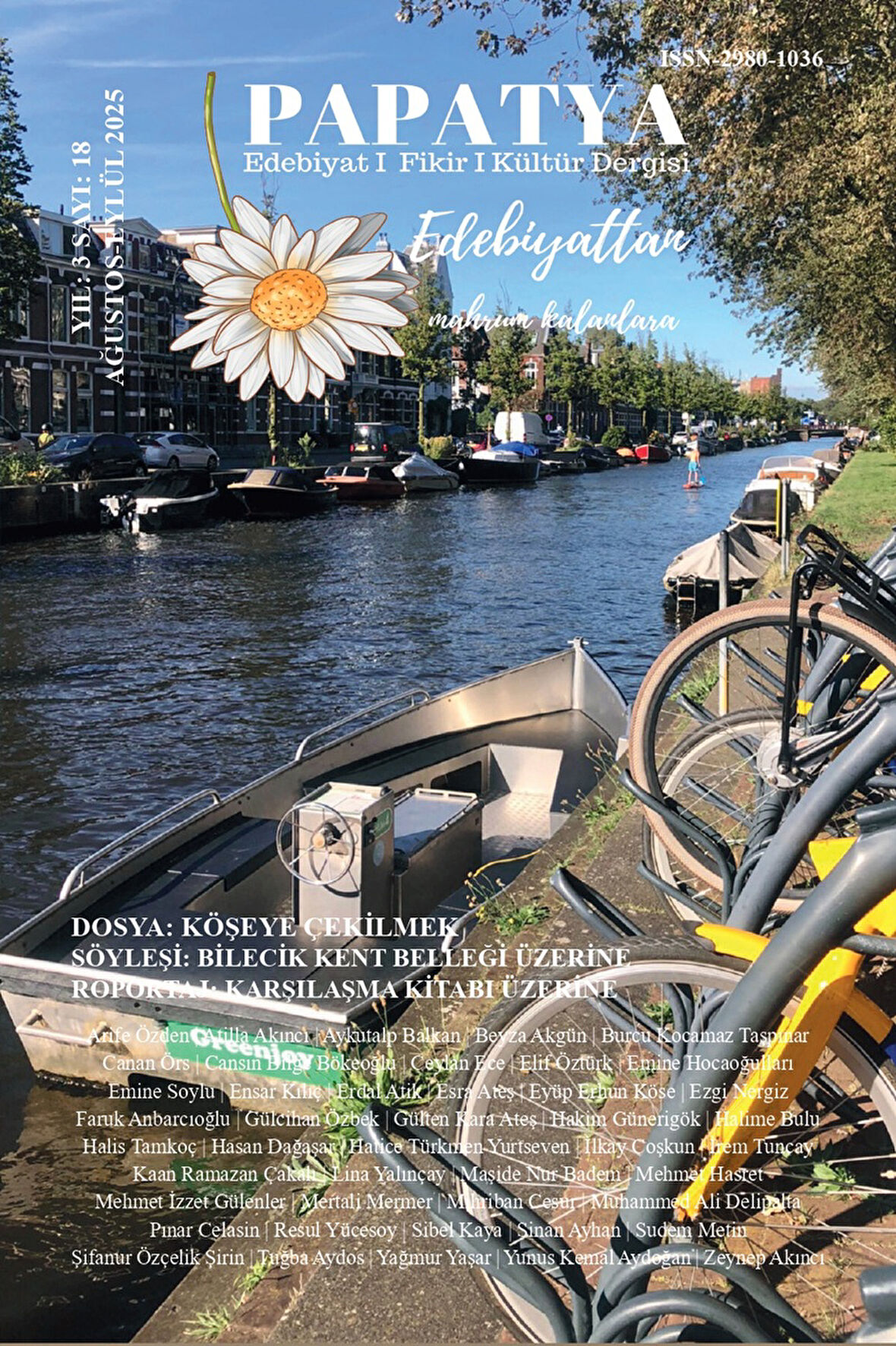 Papatya Dergi 18.Sayı Ağustos-Eylül 225