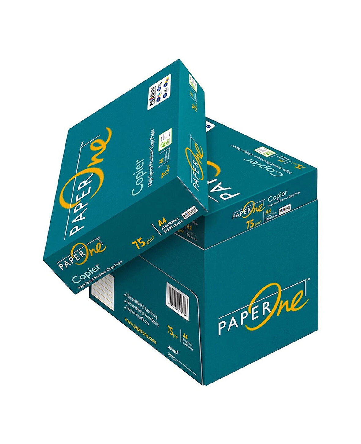 Paperone A4 Fotokopi Kağıdı 80gr 5 Paket (2500 Yaprak) (1 Koli)