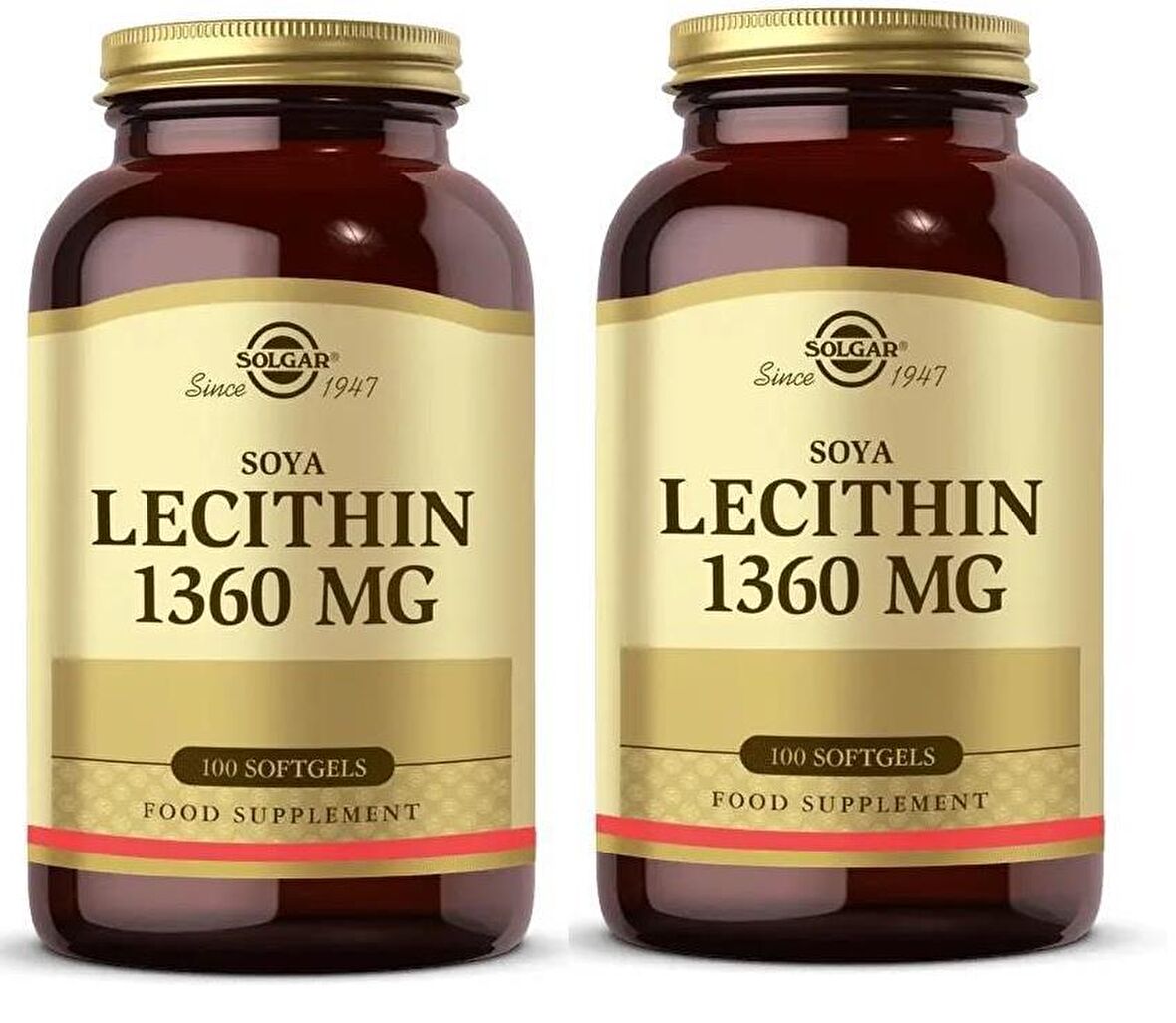 Solgar Lecithin 1360 mg 100 Kapsül 2 Adet