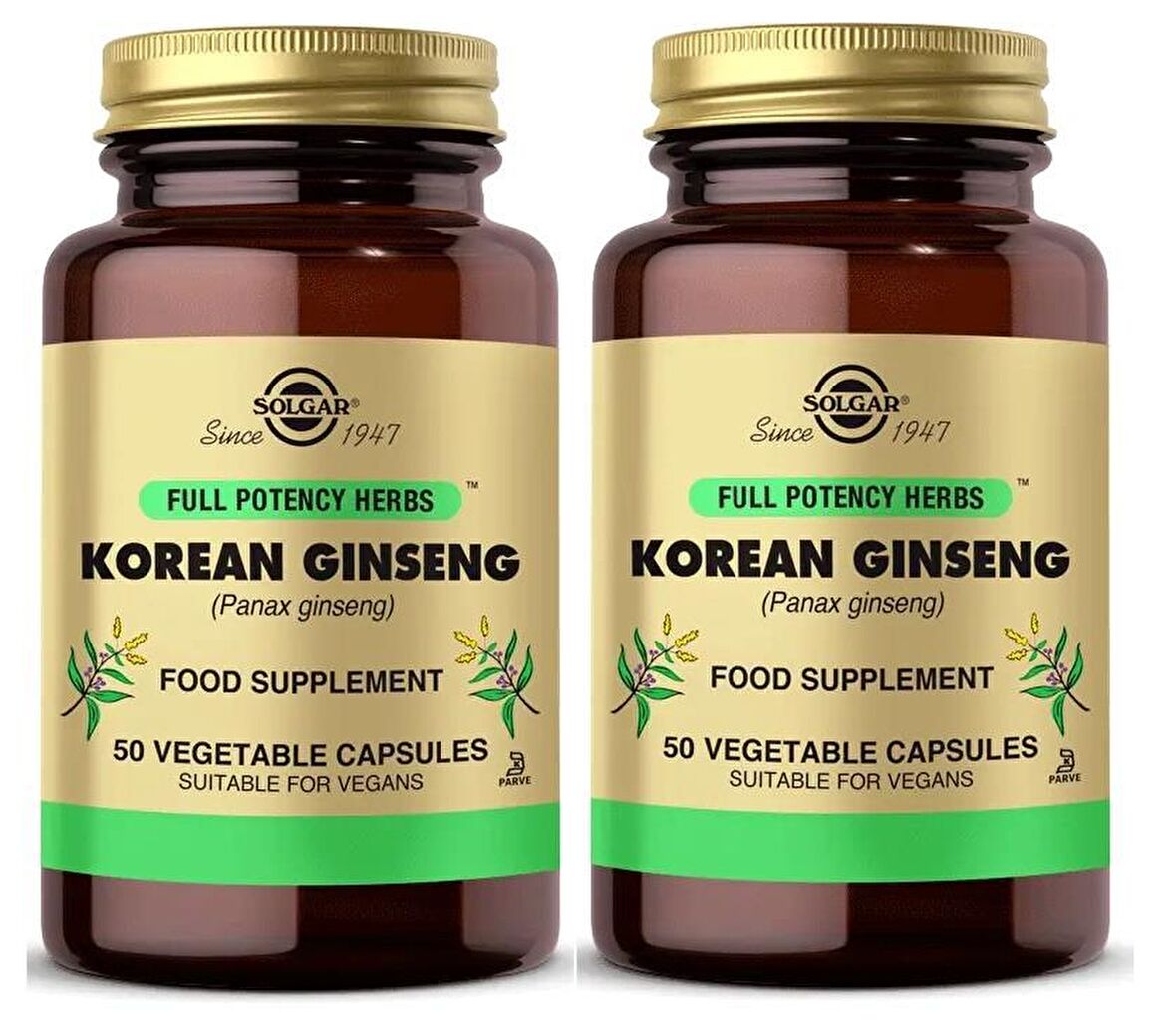 Solgar Korean Ginseng 50 Kapsül 2 Adet