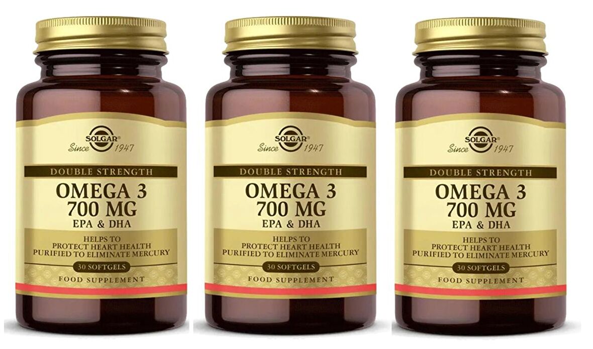 Solgar Omega-3 700 mg 30 Softgel 3 Adet
