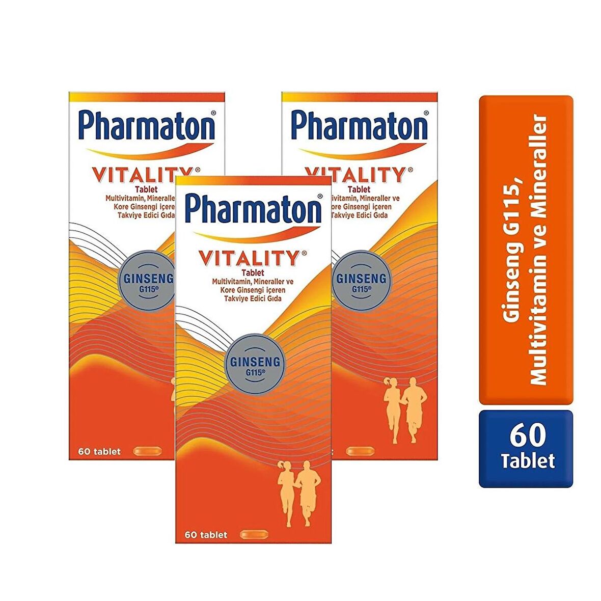 Pharmaton Vitality 60 Tablet 3 Adet