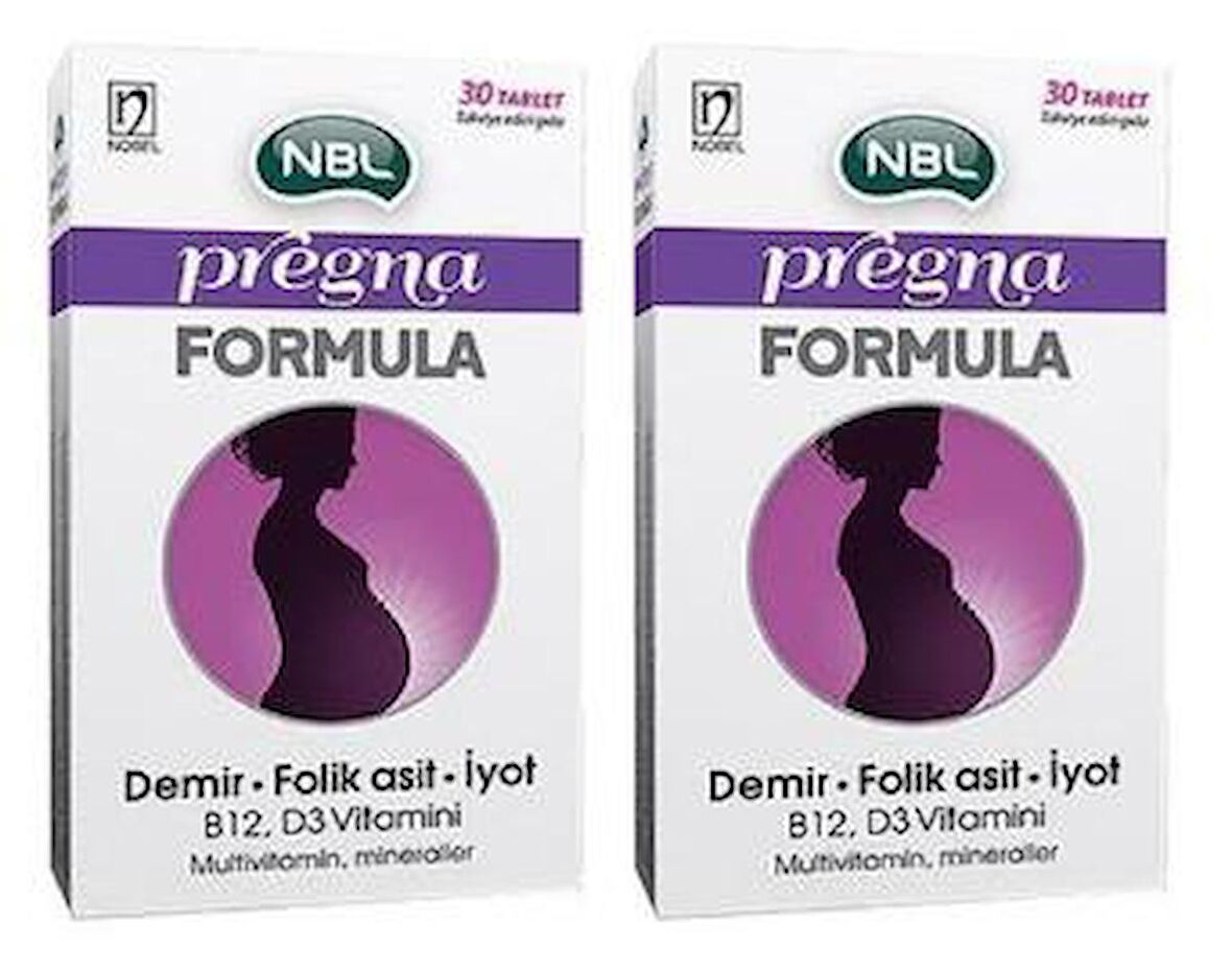 NBL Pregna Formula 30 Tablet 2 Adet