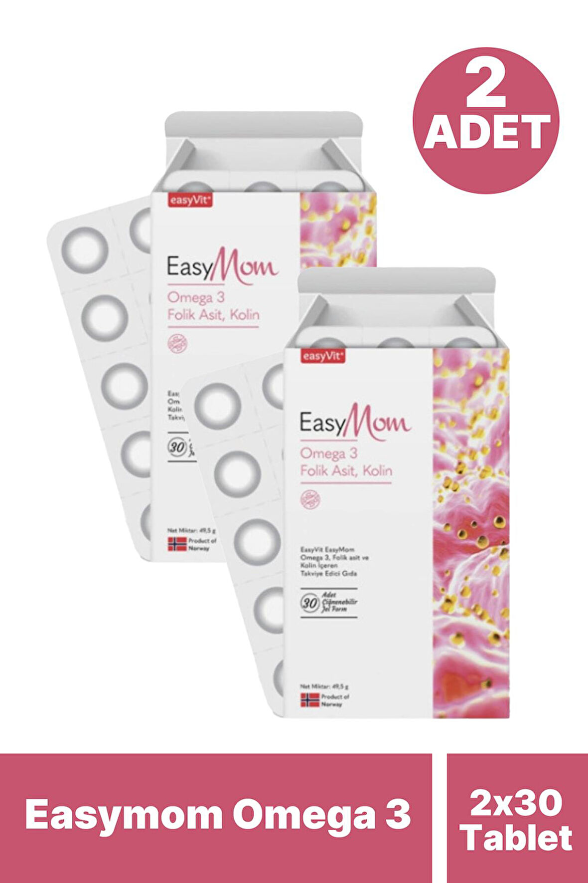 Easymom Omega 3 30 Tablet 2 Adet