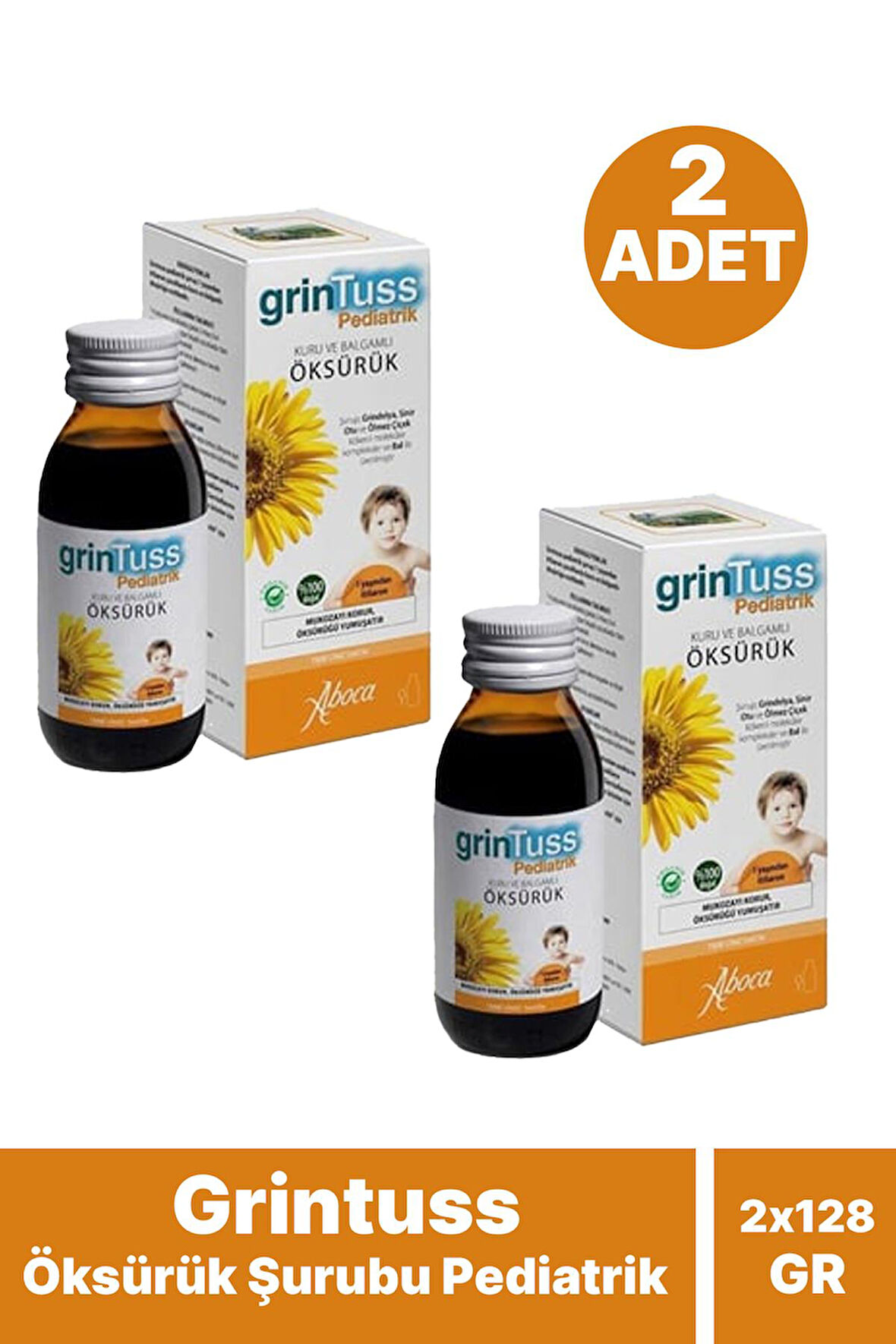 Grintuss Pediatrik Şurub 128 gr 2 Adet