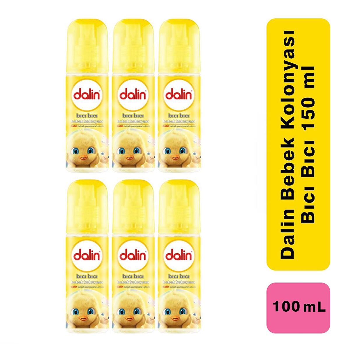 Dalin Bıcı Bıcı Kolonya 100 ml 6 Adet