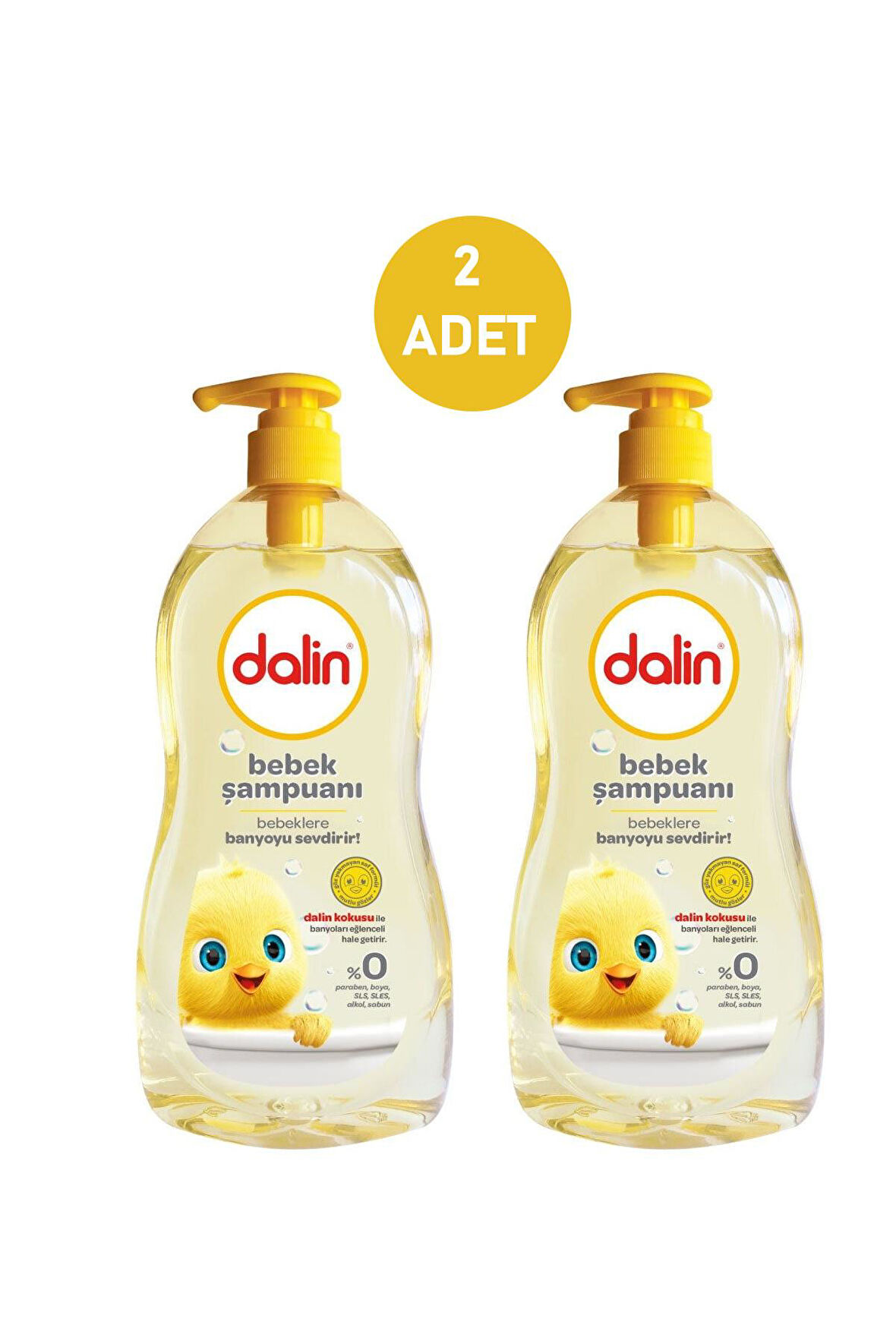 Dalin Bebek Şampuanı 700 ml 2 Adet