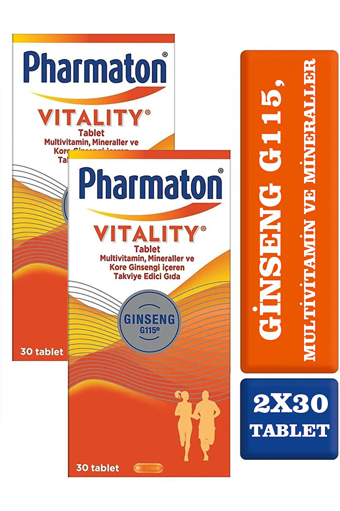 Pharmaton Vitality 30 Tablet 2 Adet