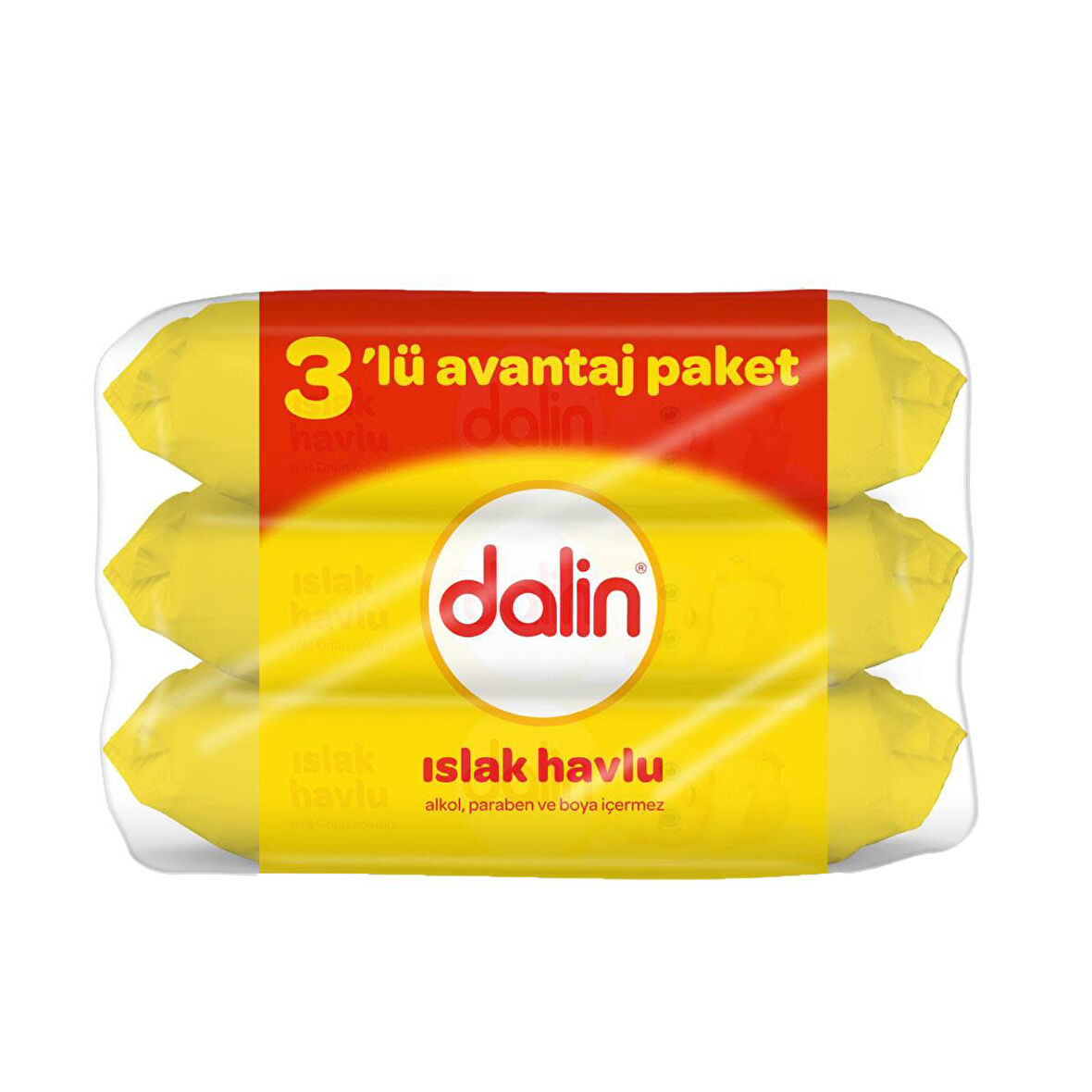 Dalin Islak Havlu 56 Yaprak 3 Adet