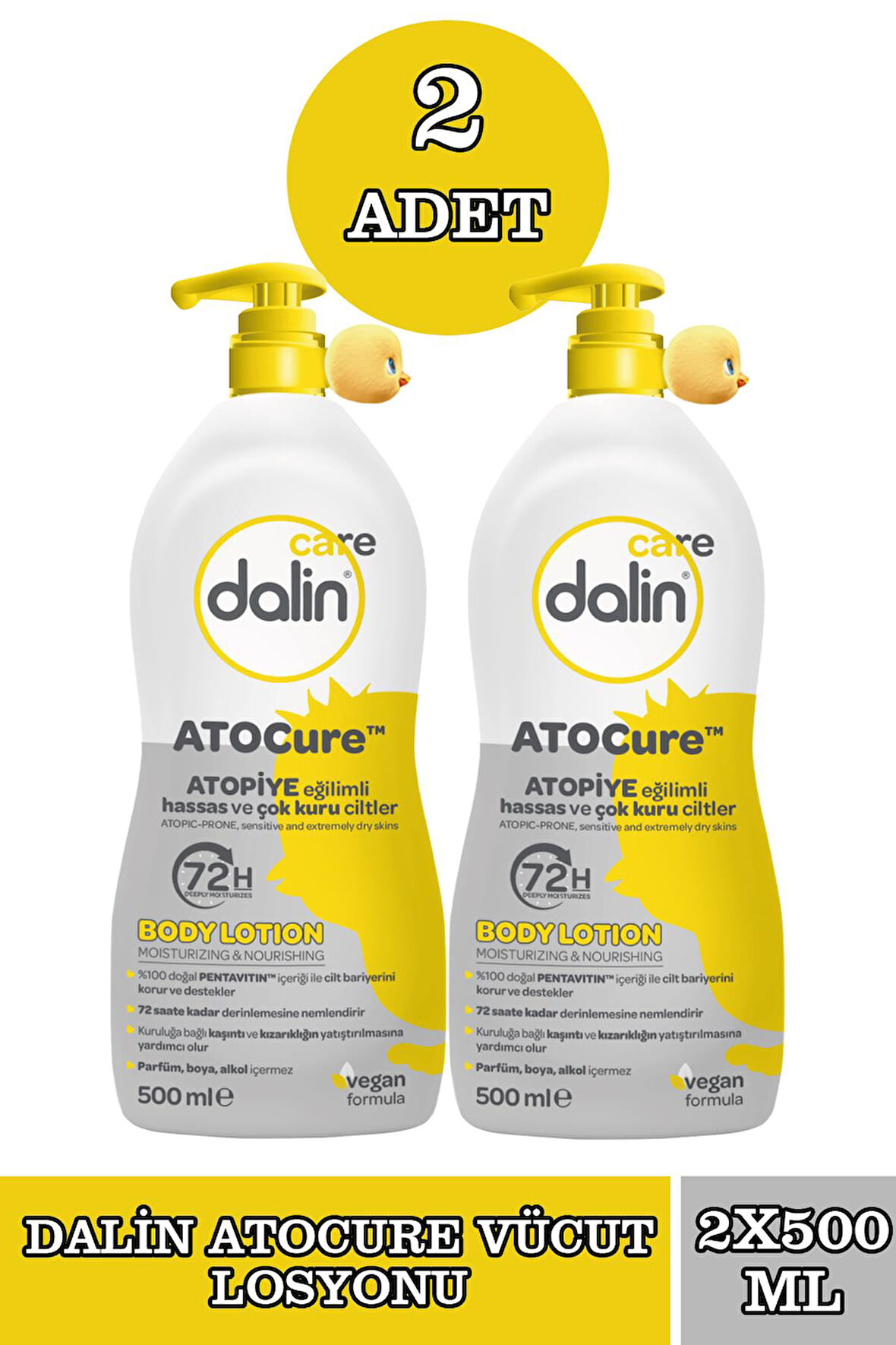 Dalin Atocure Losyon 500 ml 2 Adet