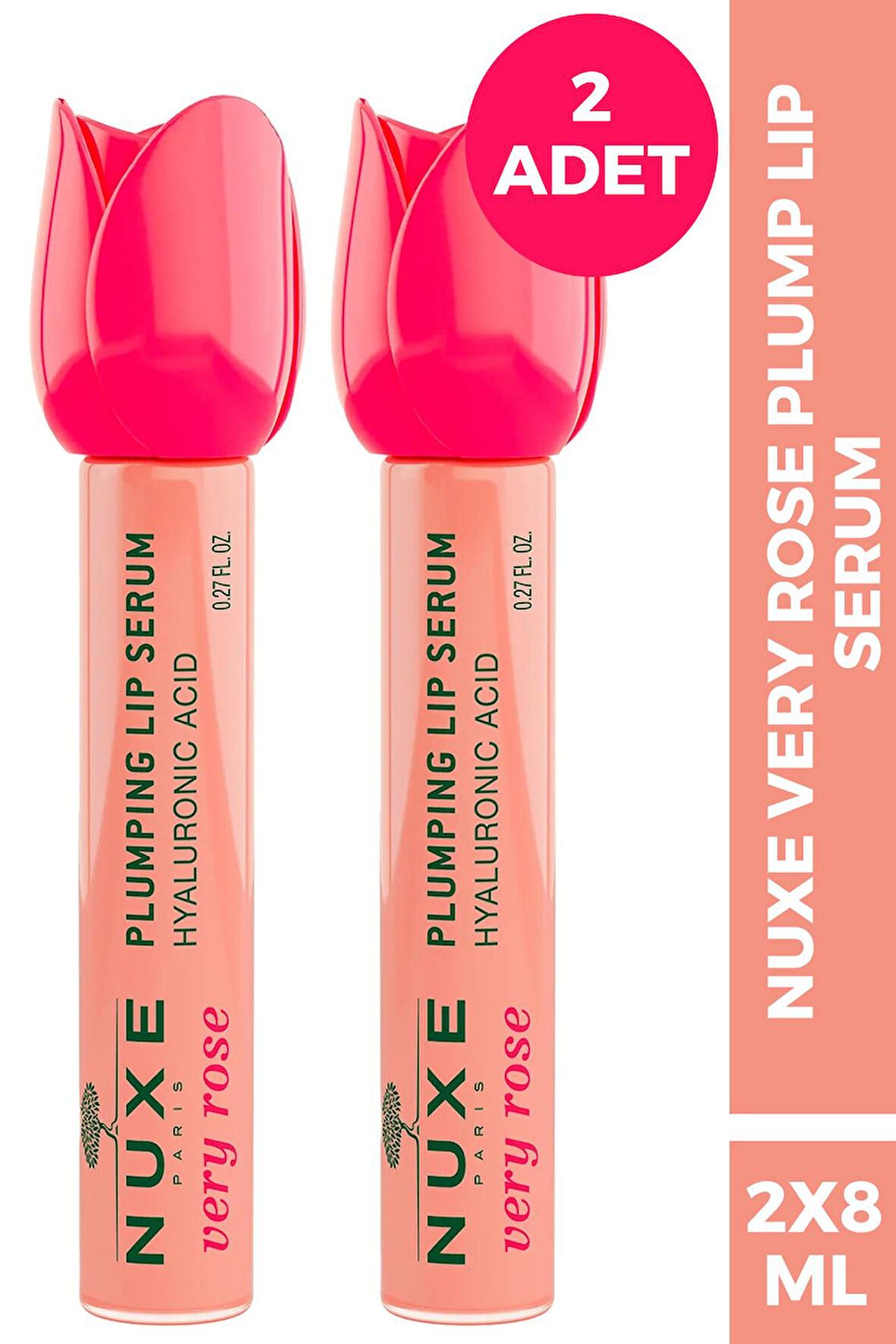 Nuxe Very Rose Plump Lip Serum 8 ml 2 Adet