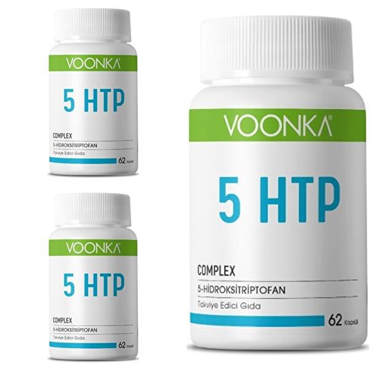 Voonka 5 Htp Complex 62 Kapsül 3 Adet
