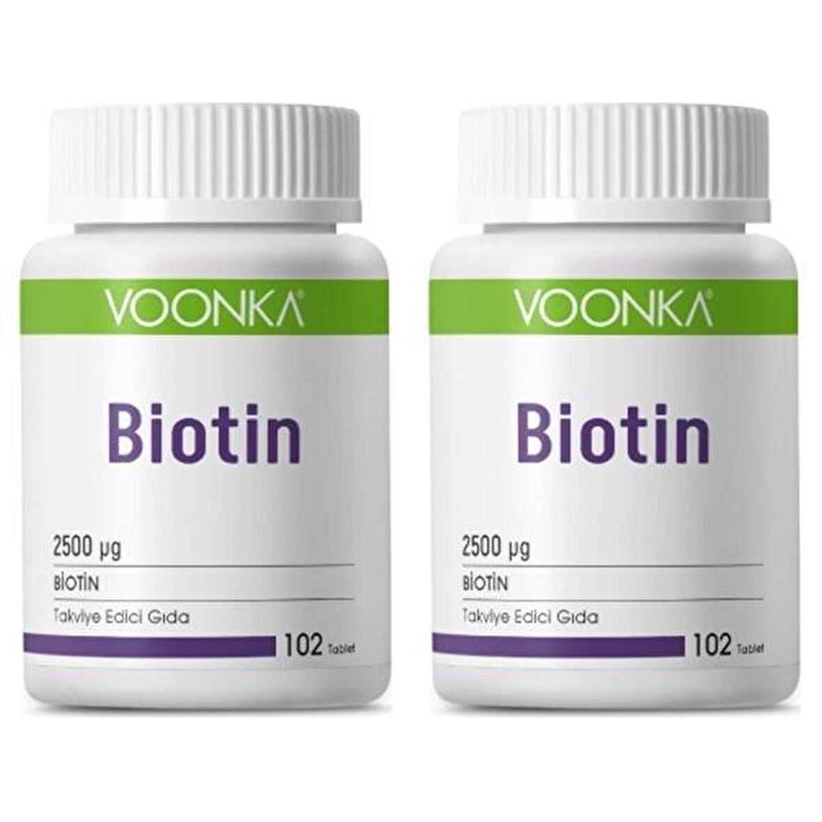 Voonka Biotin 102 Tablet 2 Adet