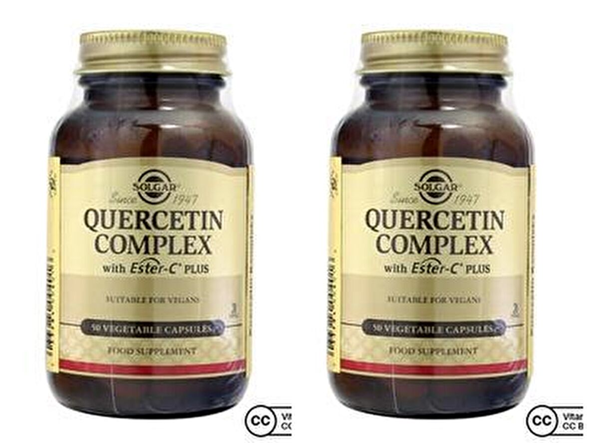Solgar Quercetin Complex with Ester-C Plus 50 Tablet 2 Adet