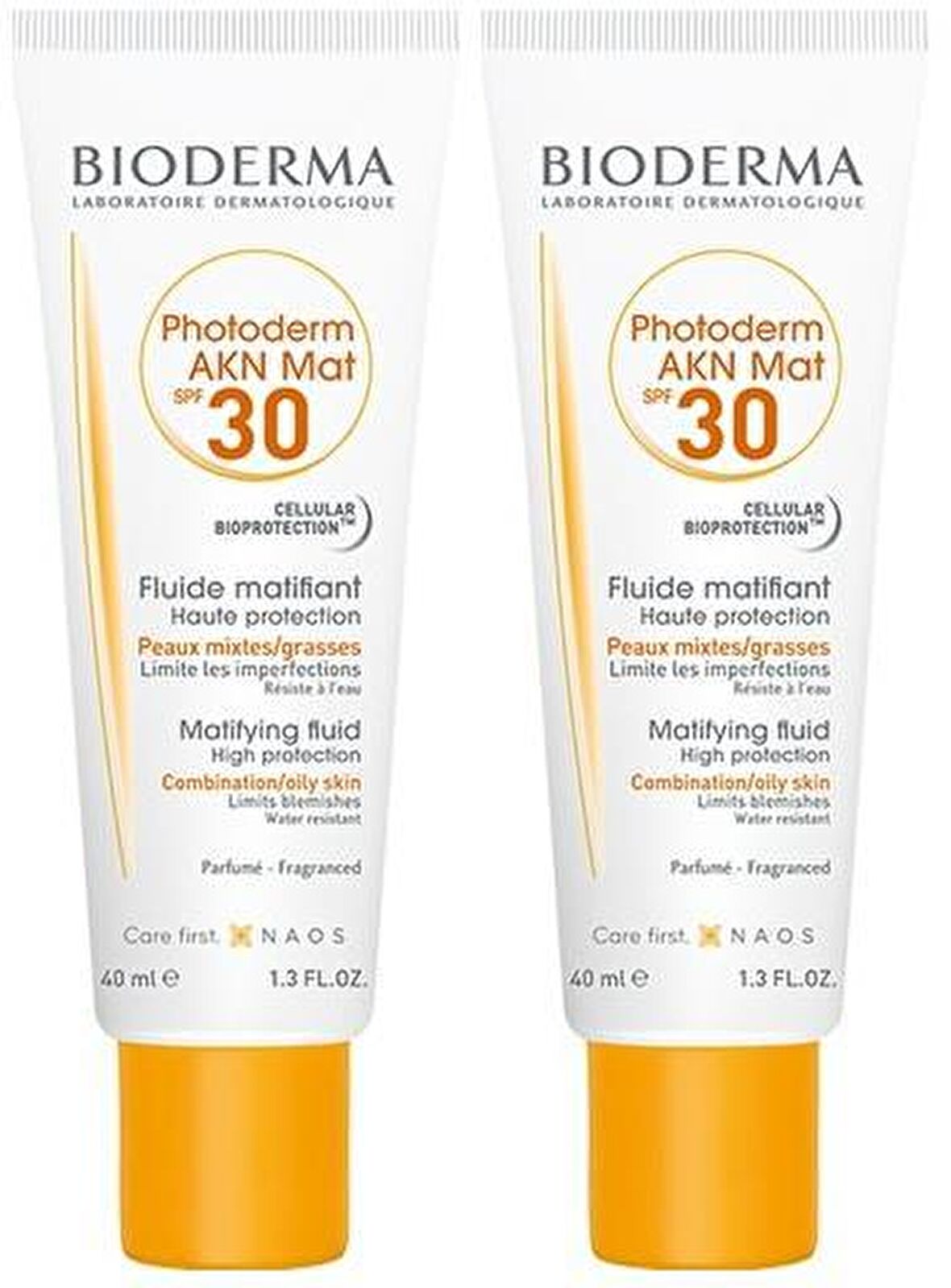 Bioderma Photoderm Akn Mat 30 Faktör Karma-Yağlı Ciltler İçin Renksiz Yüz Güneş Koruyucu Krem 2x40 ml