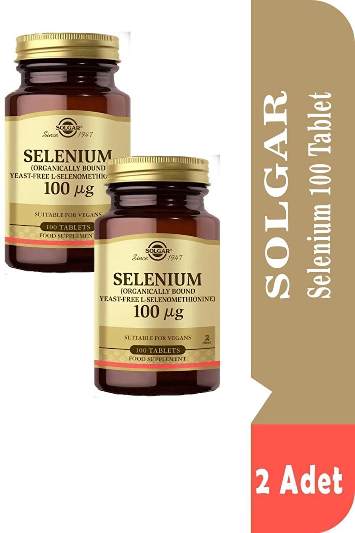 Selenium 100 Tablet 2 Adet