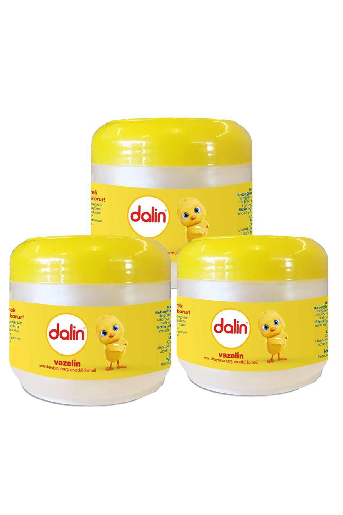 Dalin Vazelin 100 ml 3 Adet