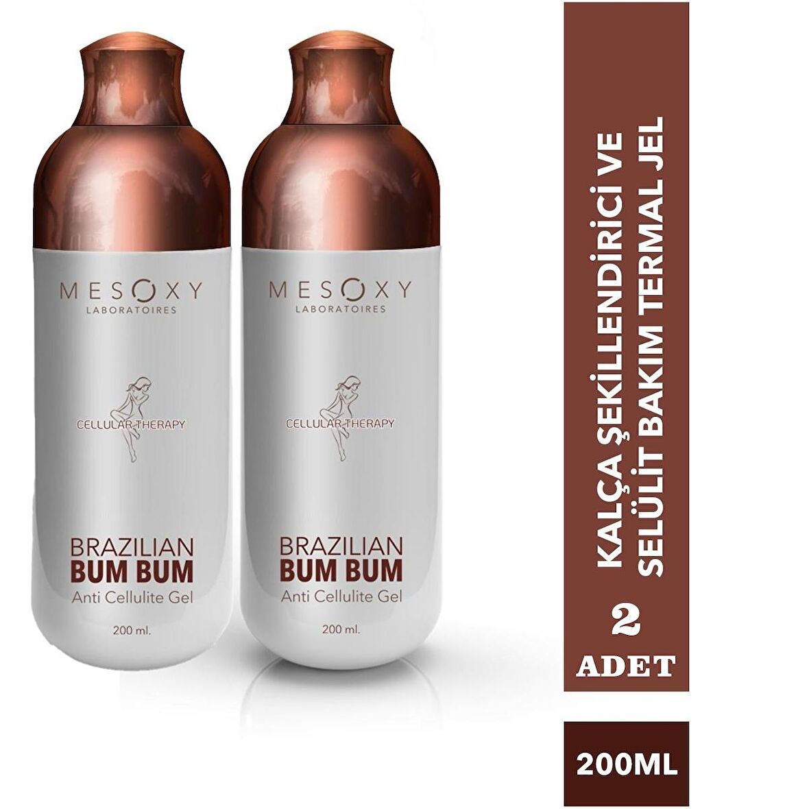 Mesoxy Selülit Jel 2x200 ml