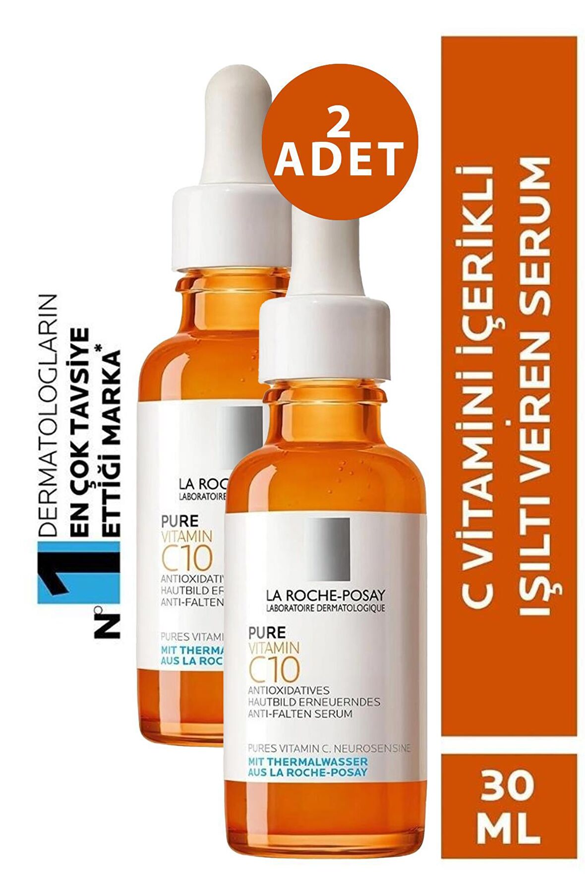 La Roche Posay Pure Vitamin C 10 Serum 30 ml 2 Adet