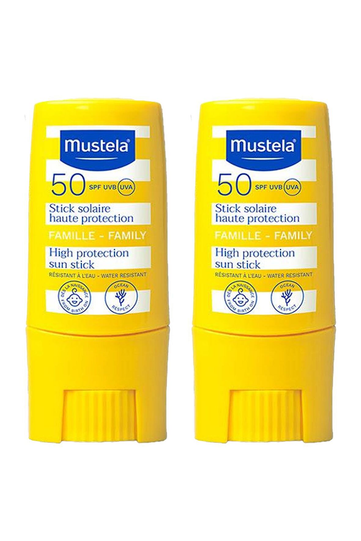 Mustela Very High Protection Sun Stick SPF50+ 9 ml 2 Adet