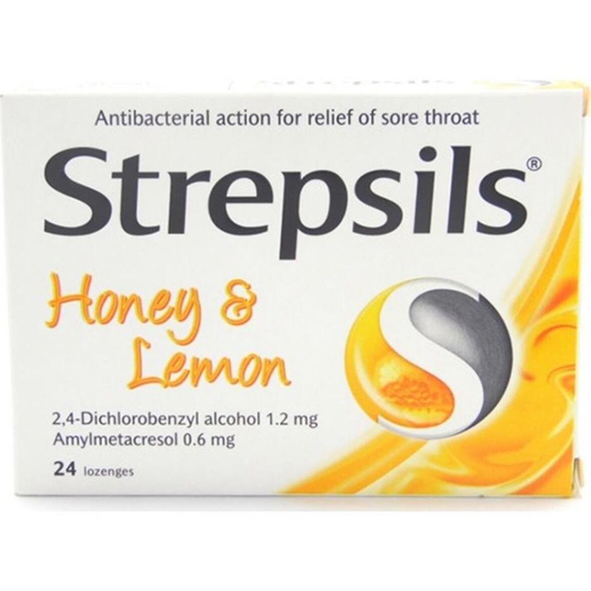 Strepsils Bal-Limon Aromalı 24 Pastil 2 Adet