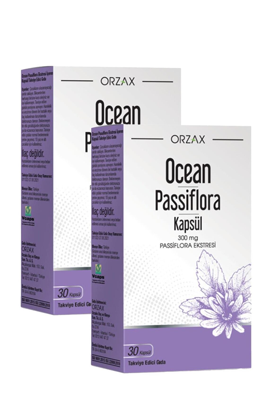 Ocean Passiflora 30 Kapsül 2 Adet