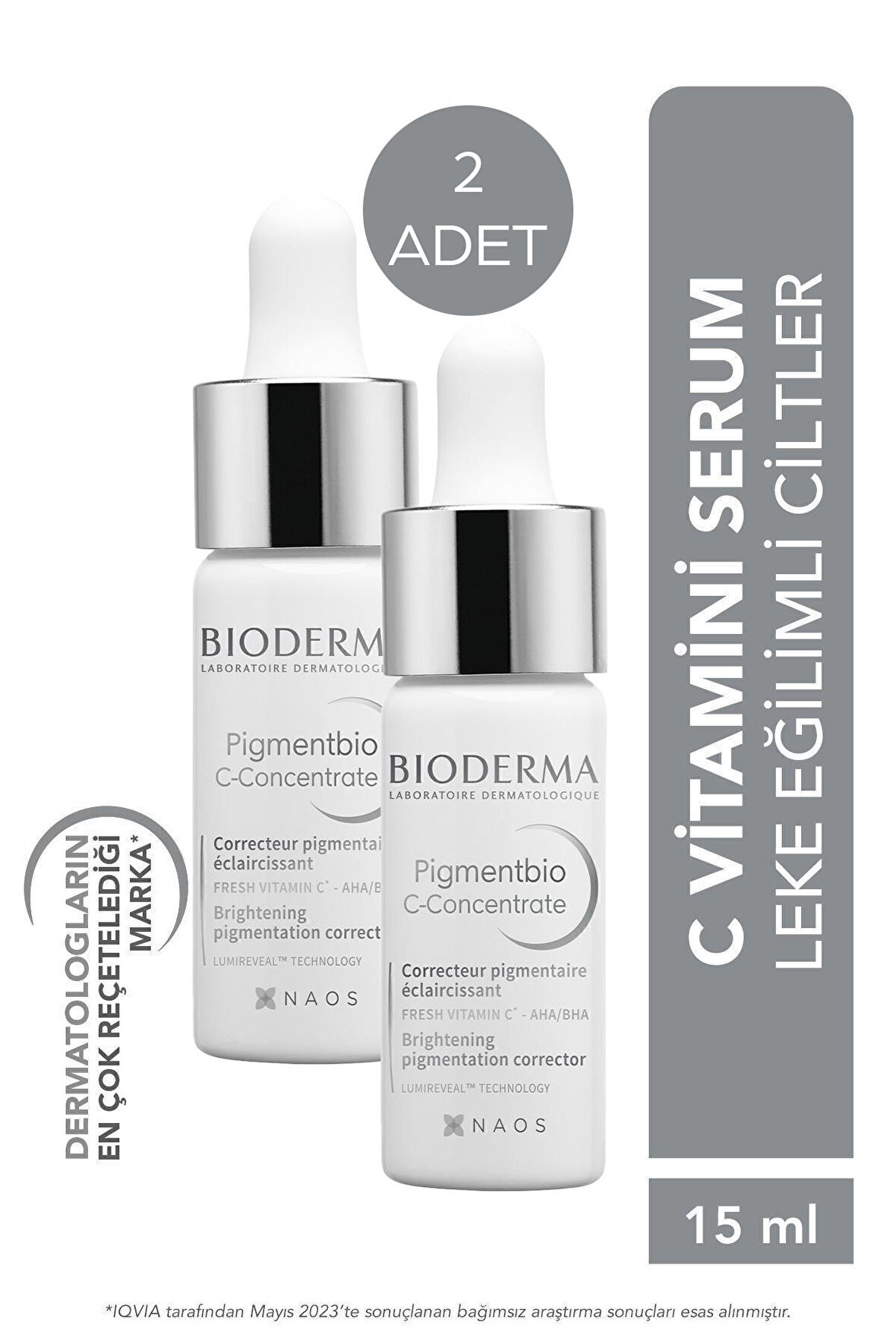 Bioderma Pigmentbio C-Concentrate 15 ml 2 Adet