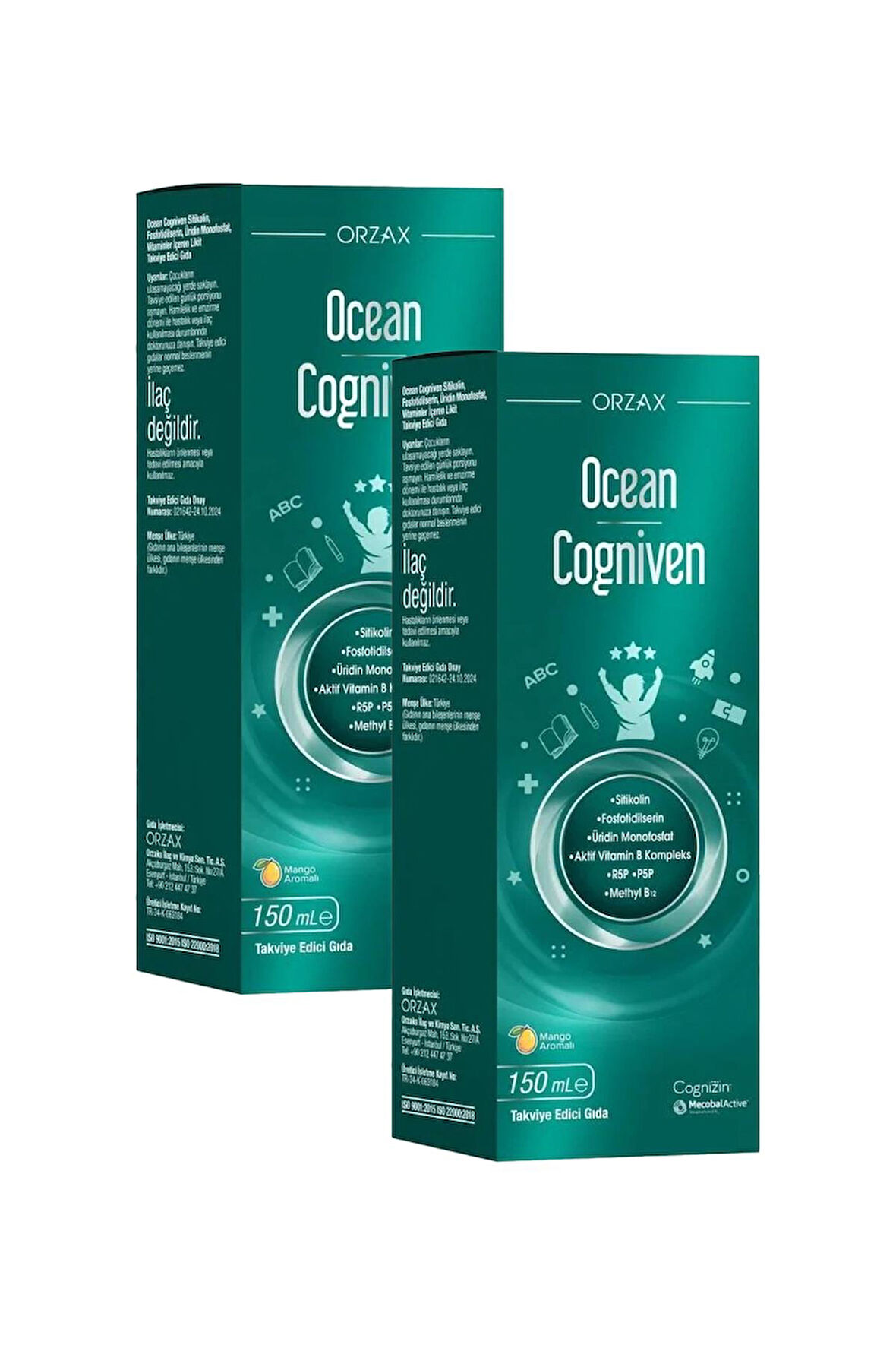 Ocean Cogniven Likit 150 ml 2 Adet