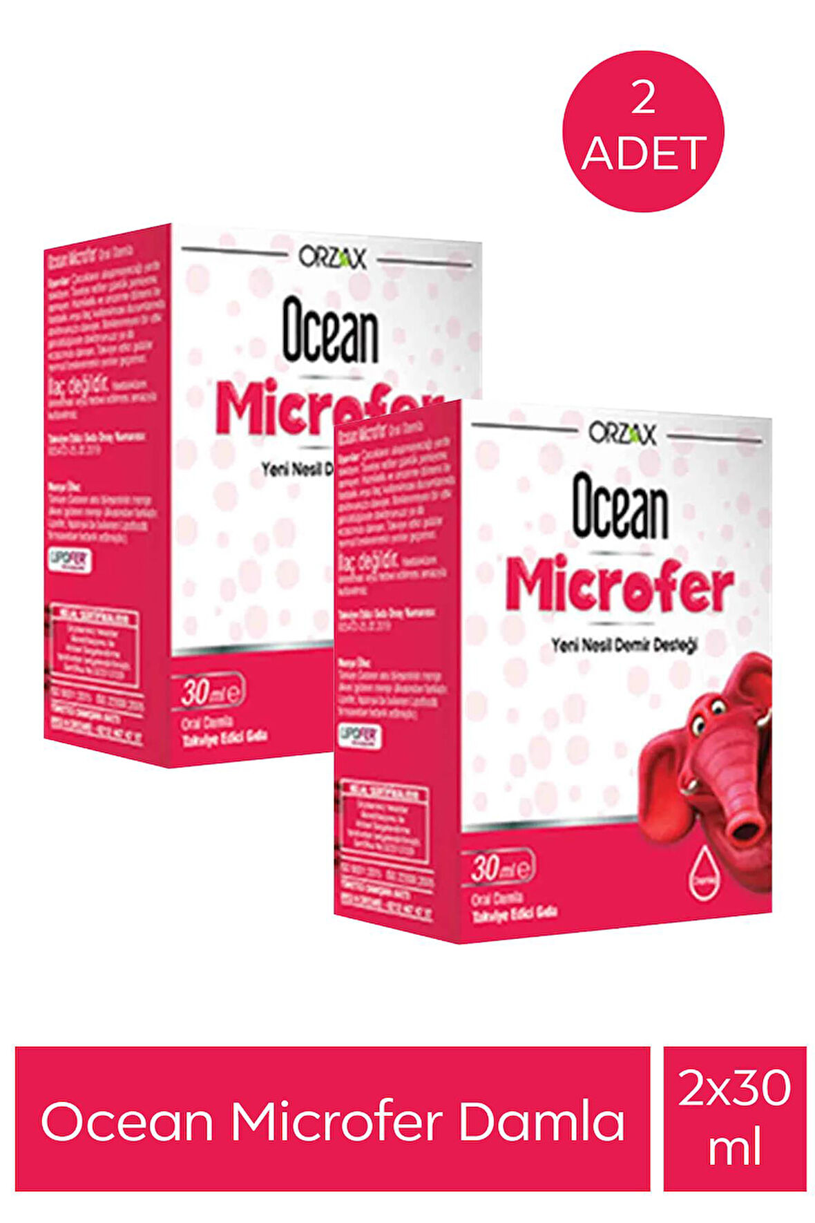 Ocean Microfer Damla 30 ml 2 Adet