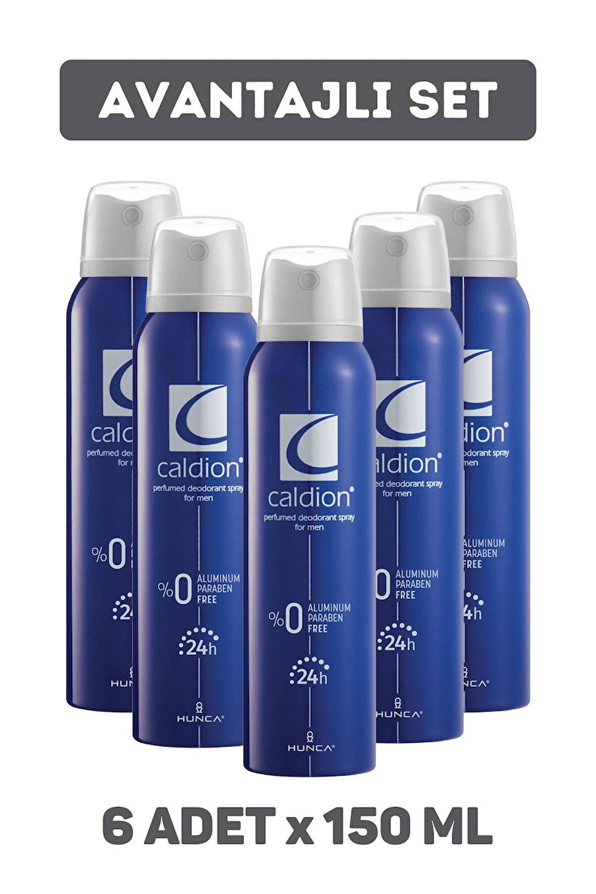 Caldion Classic Deodorant Erkek 150 ml 6 Adet