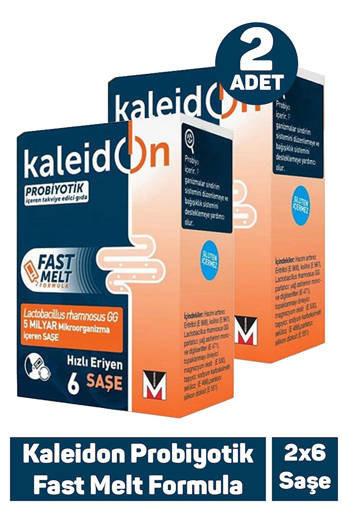 Kaleidon Probiyotik Fast Melt Formula 6 Saşe 3 Adet