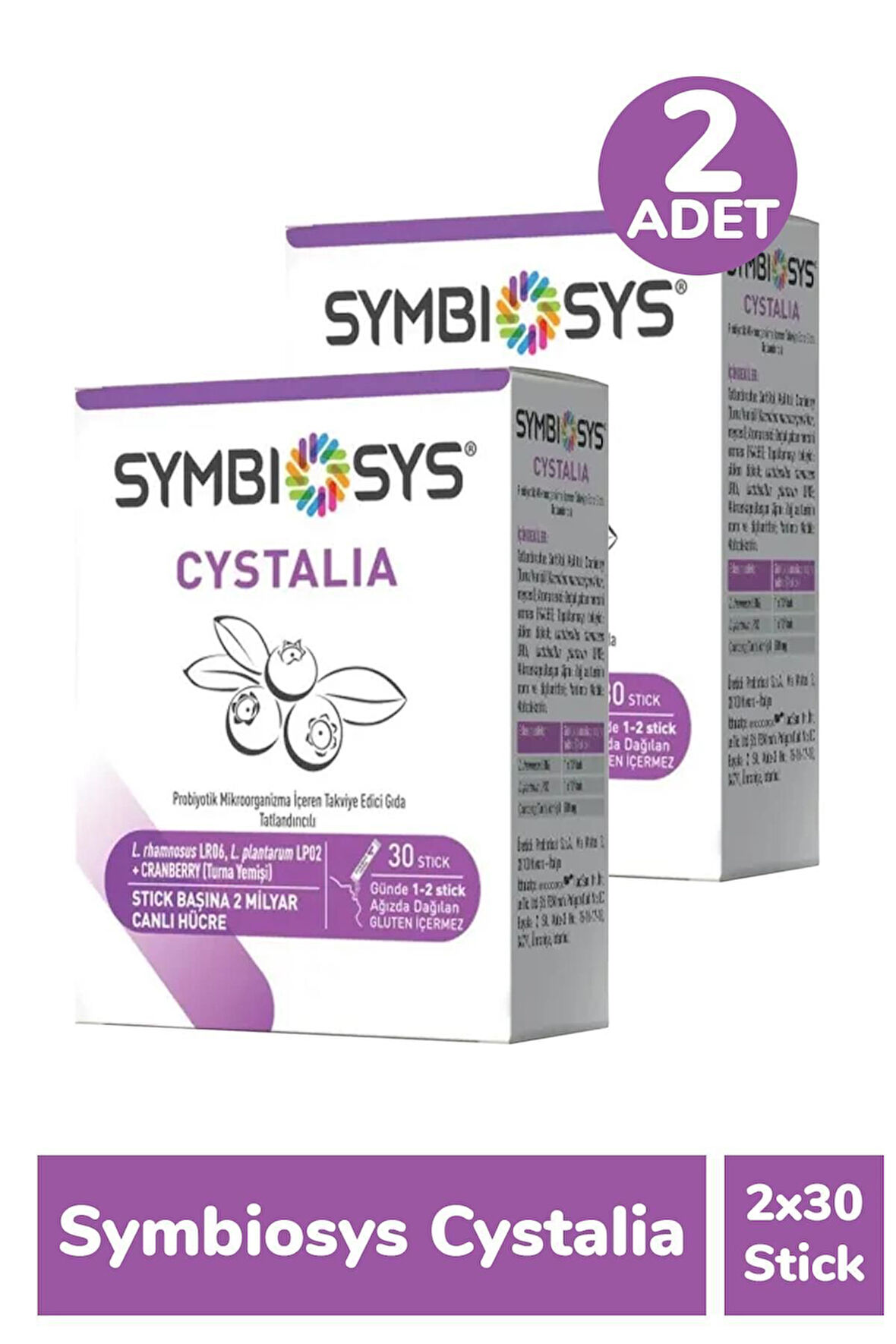 Symbiosys Cystalia 30 Stick 2 Adet