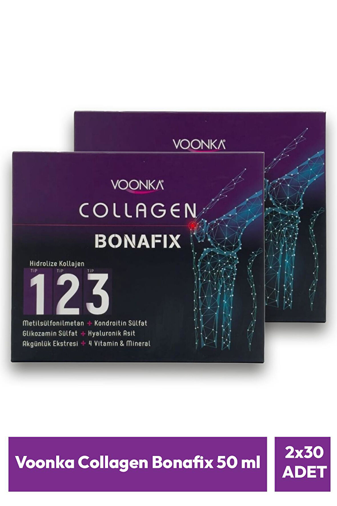Voonka Collagen Bonafix 50 ml - 30 Adet 2 Adet