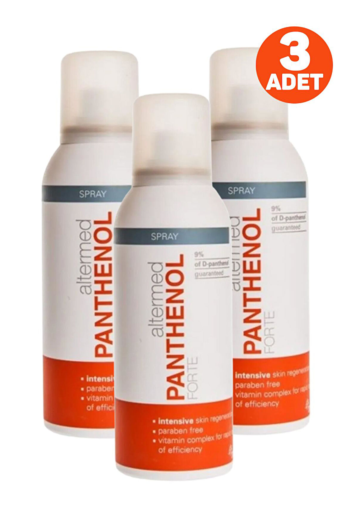 Altermed %9 Panthenol Forte Sprey 150 ml 3 Adet