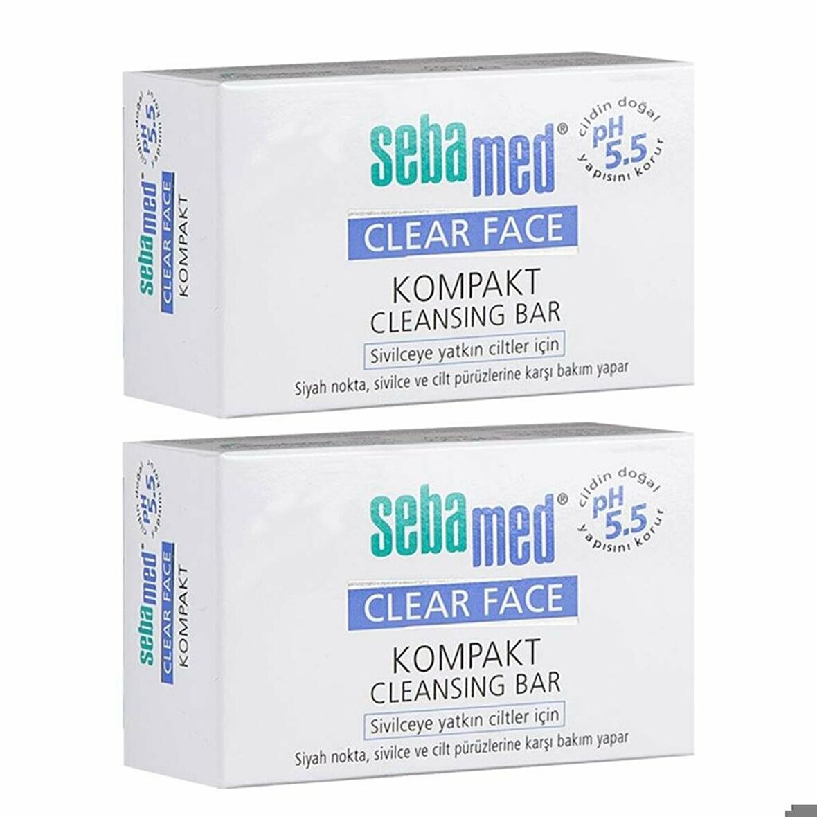 Sebamed Clear Face Kompakt 100 gr X 2 Adet