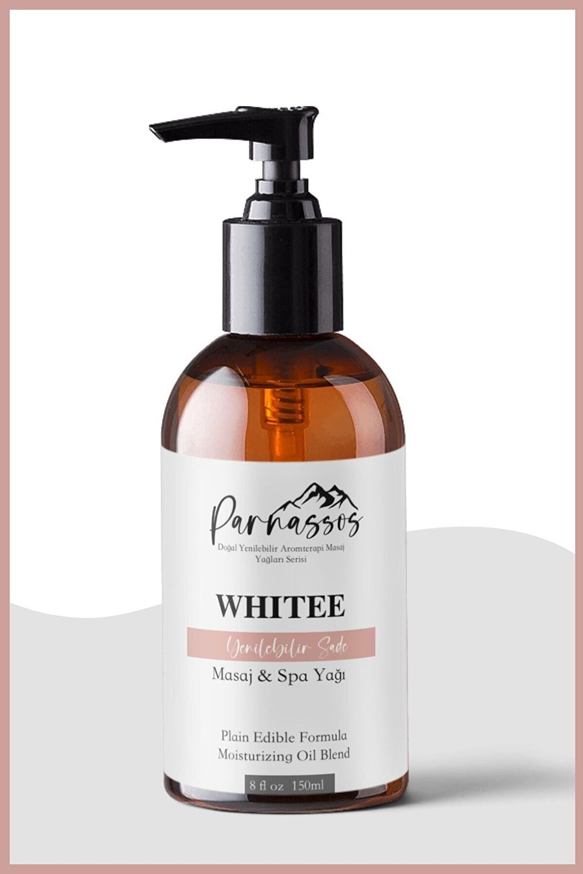 Parnassos Doğal White Natural Aromalı Kaşmir Ve Afrodizyaketkili Aromaterapi Masaj Yağı 150 ML