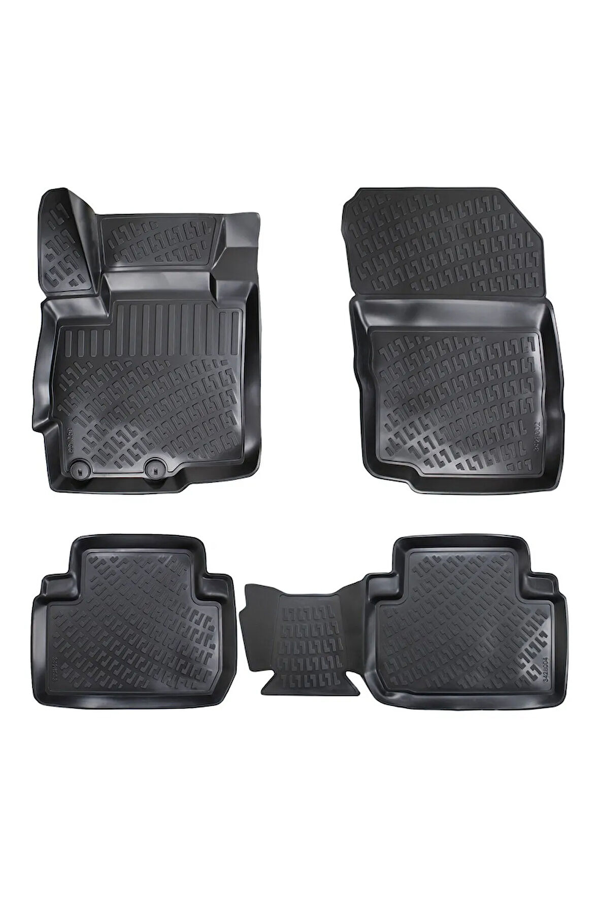 Mitsubishi Eclipse Cross 2020 Uyumlu  Araca Özel Tasarım 3D Havuzlu Paspas