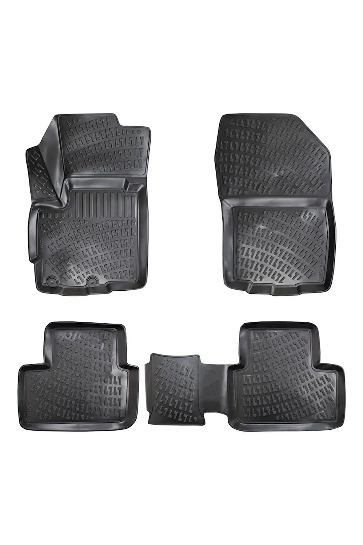 Mitsubishi ASX 2013  Uyumlu Araca Özel Tasarım 3D Havuzlu Paspas