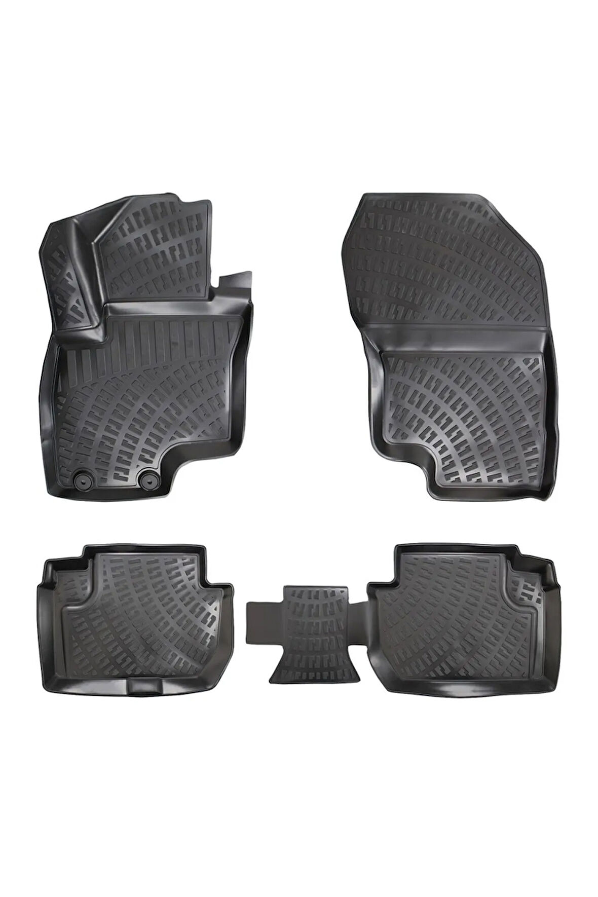 Mitsubishi Outlander 2010 Uyumlu  Araca Özel Tasarım 3D Havuzlu Paspas