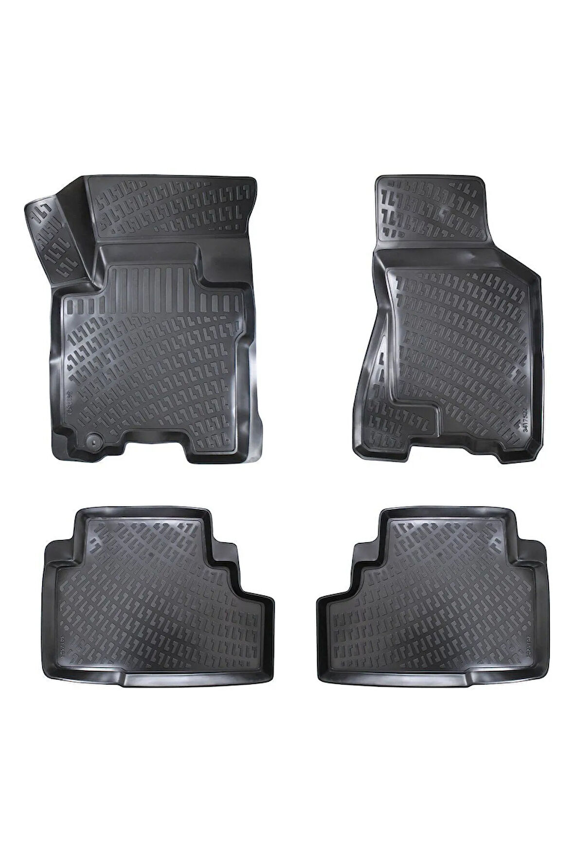 Hyundai Tucson 2006 Araca Özel Tasarım 3D Havuzlu Paspas