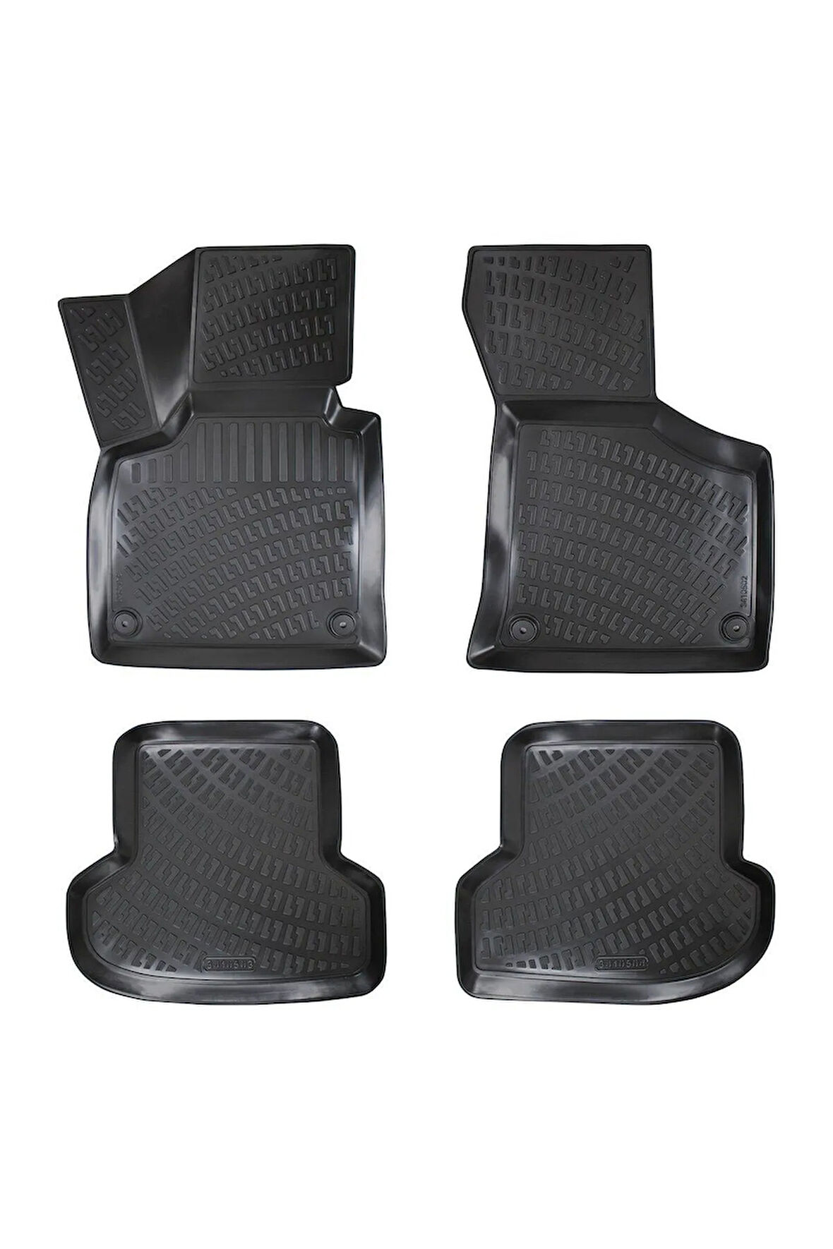 Audi A3 2011 Araca Özel Tasarım 3D Havuzlu Paspas