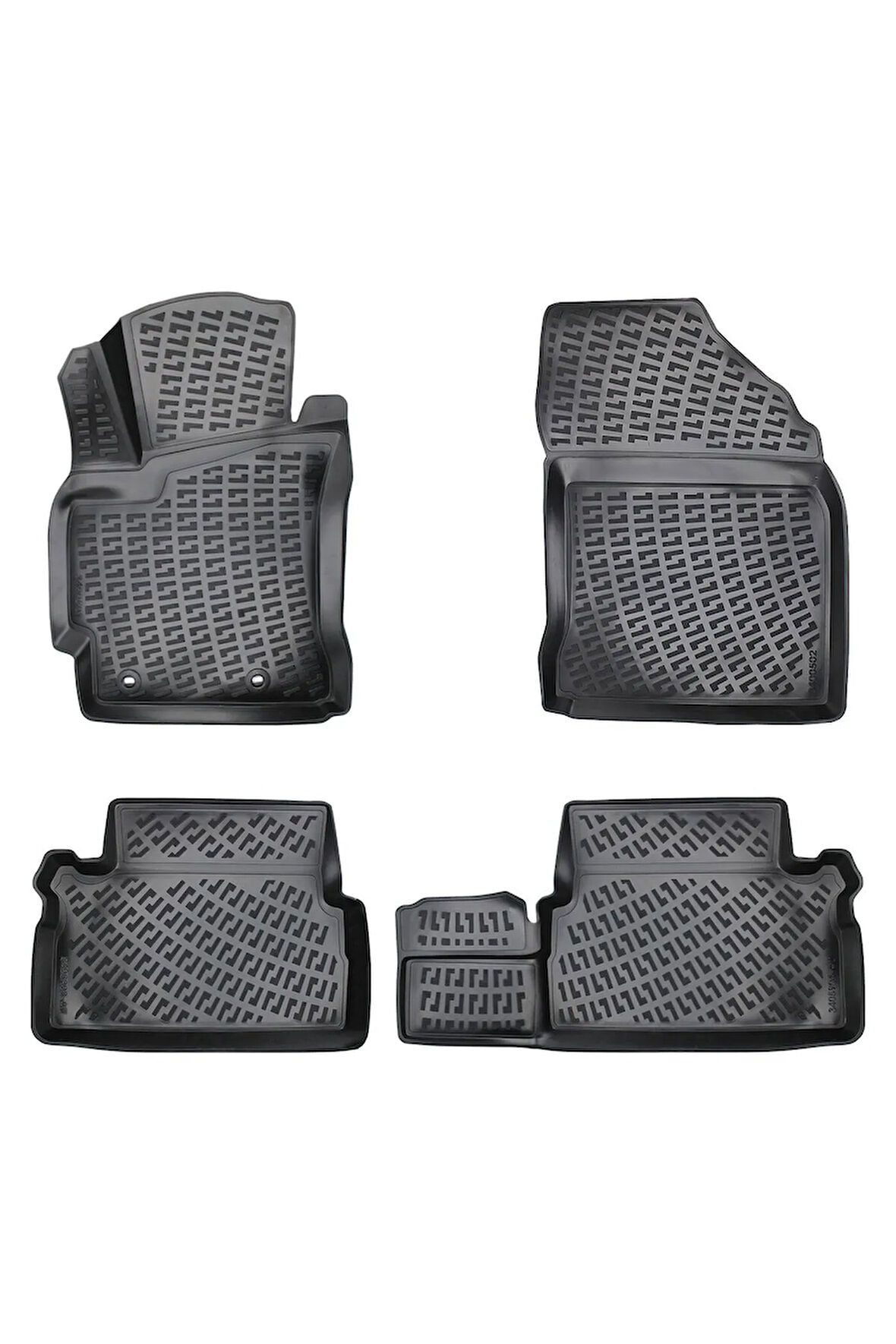 Toyota Auris 2021 Araca Özel Tasarım 3D Havuzlu Paspas