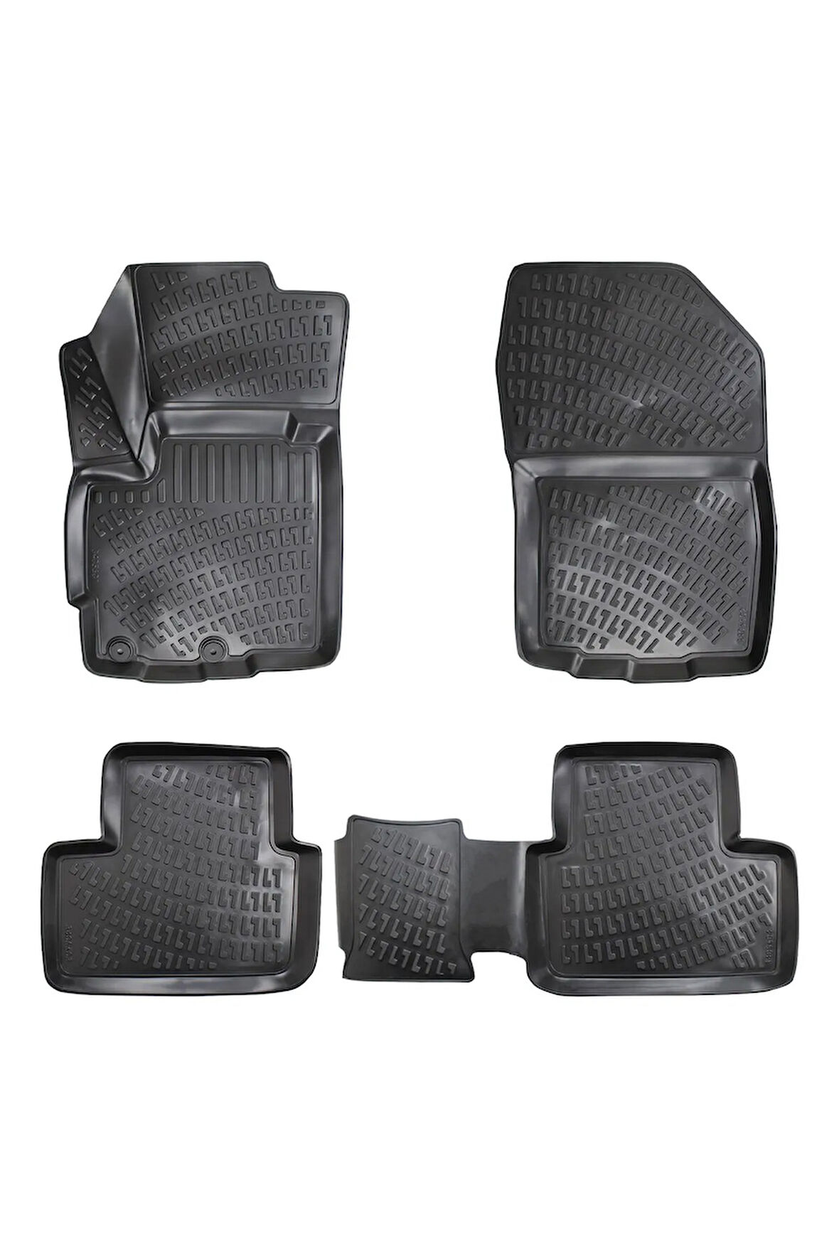 Mitsubishi ASX 2019 Uyumlu  Araca Özel Tasarım 3D Havuzlu Paspas