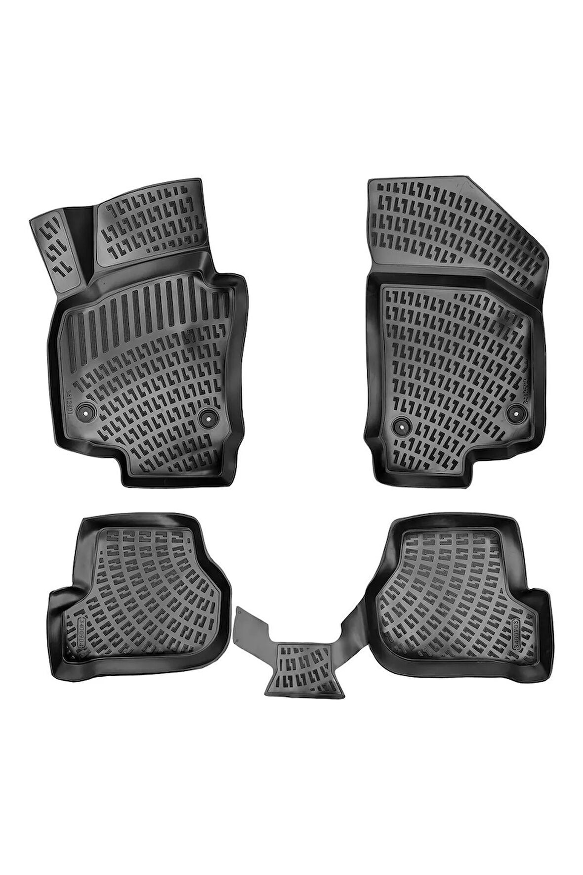 Seat (Alt Kısım)ea 2008 Araca Özel Tasarım 3D Havuzlu Paspas