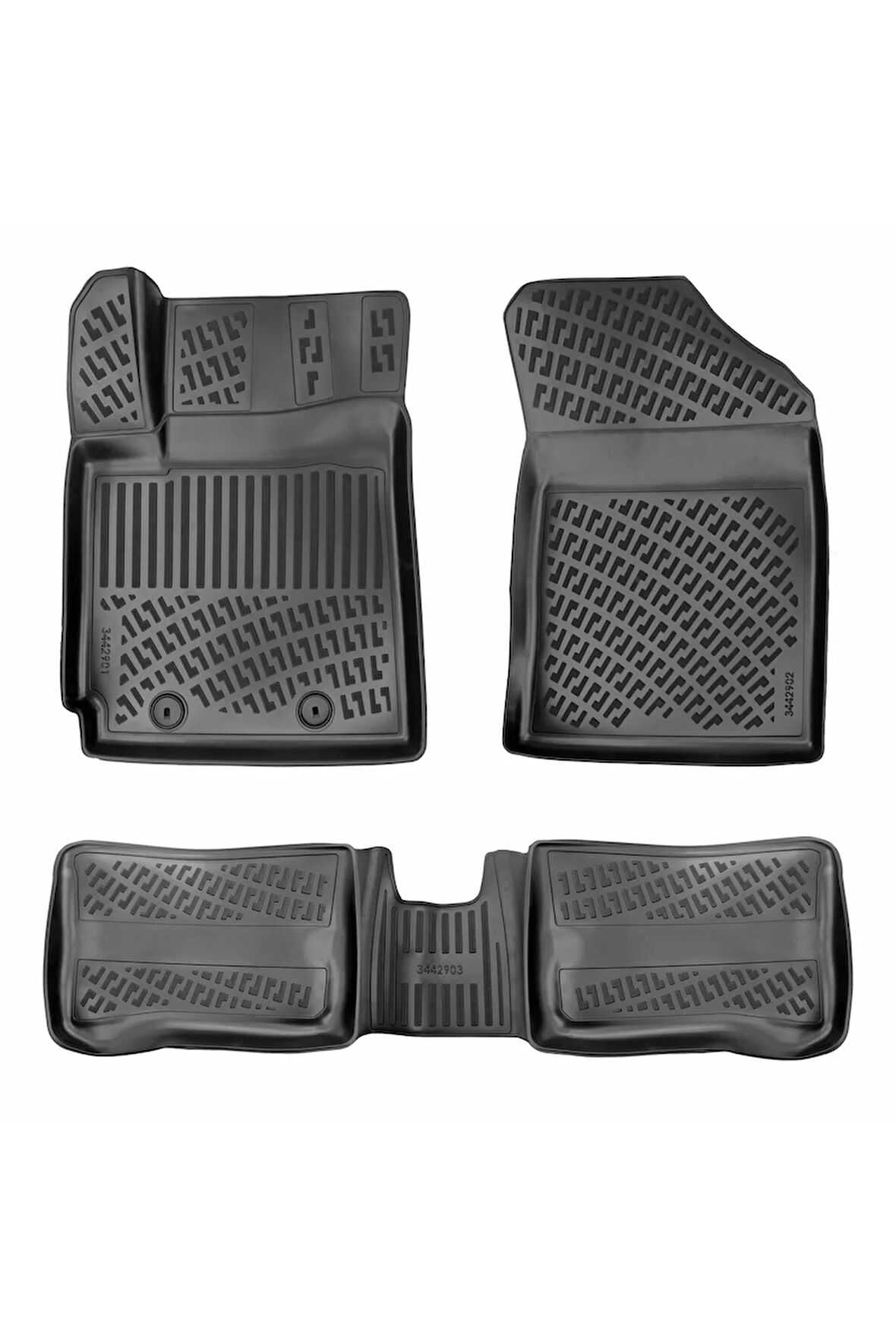 Hyundai İ10 2021 Araca Özel Tasarım 3D Havuzlu Paspas