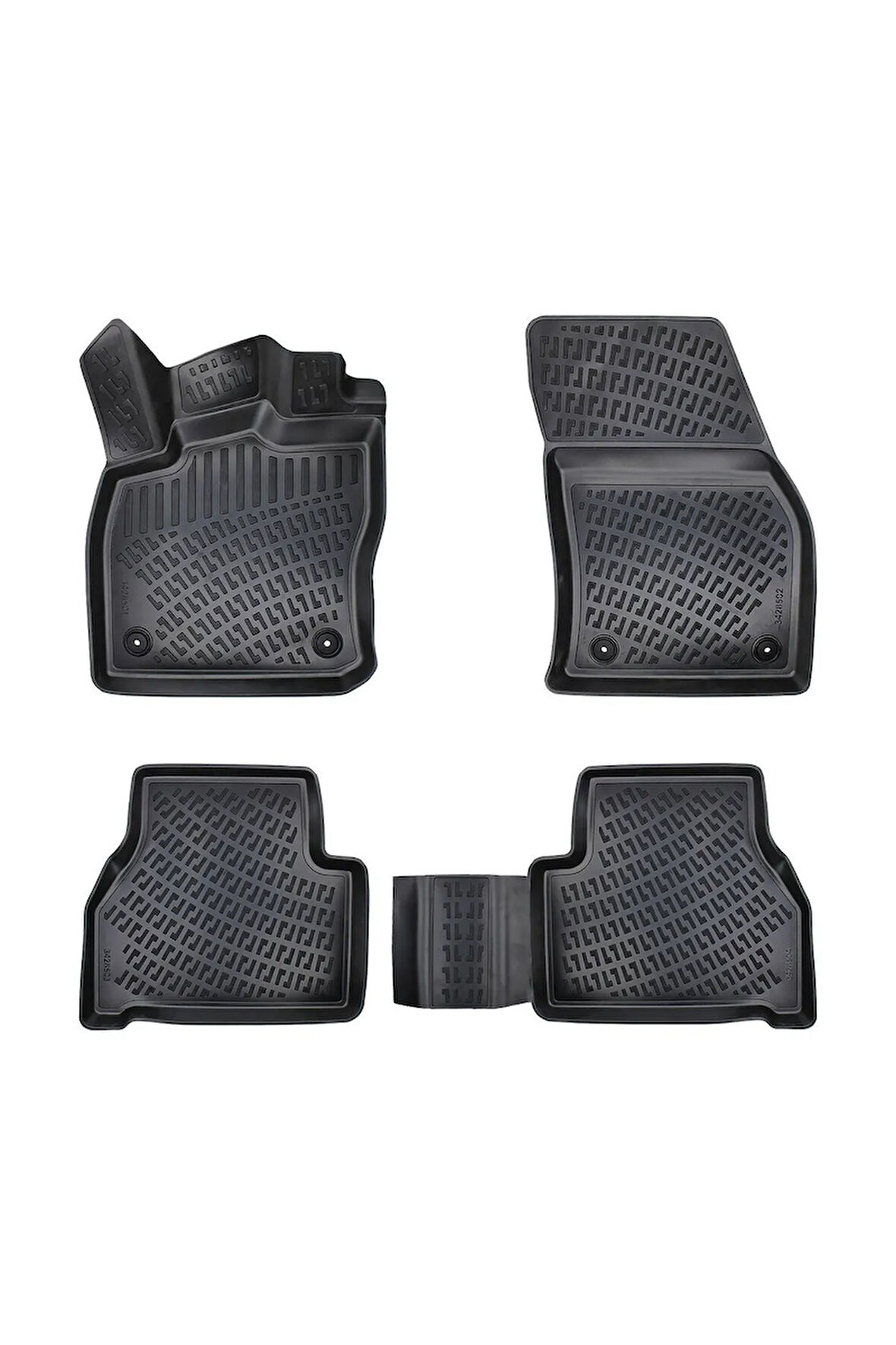 Volkswagen Caddy 2020 yeni kasa Araca Özel Tasarım 3D Havuzlu Paspas