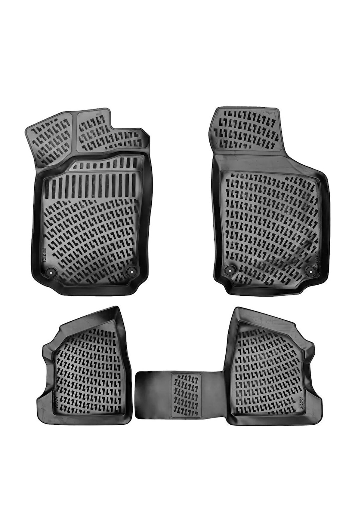 Opel Combo 2008 Araca Özel Tasarım 3D Havuzlu Paspas