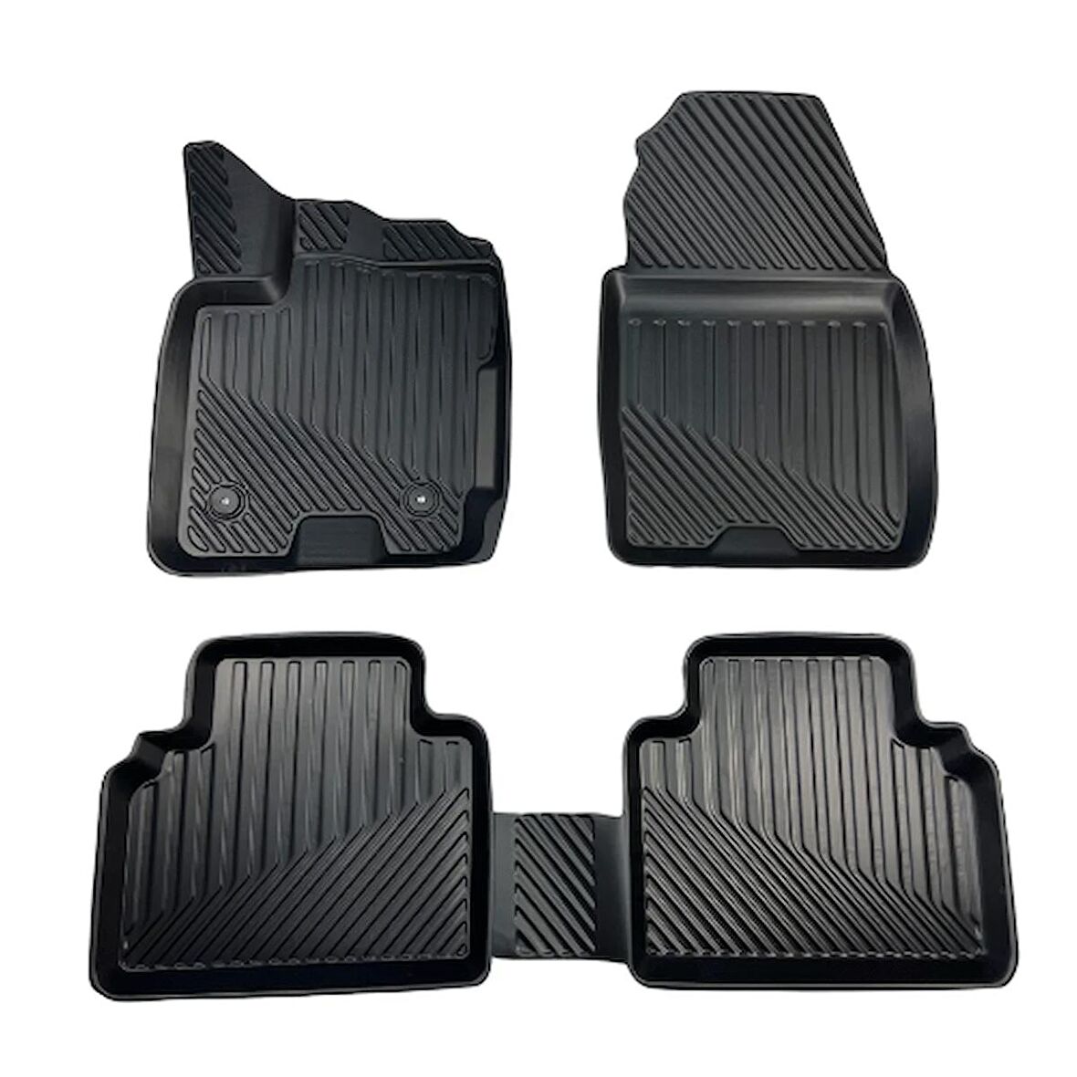 Toyota Proace City 3D Havuzlu Oto Paspas Kauçuk Yumuşak